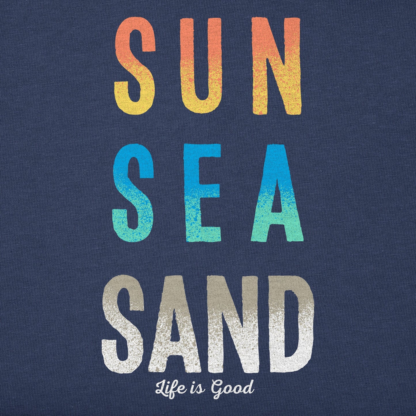 Women's Sun Sea Sand Short Sleeve Crusher Tee