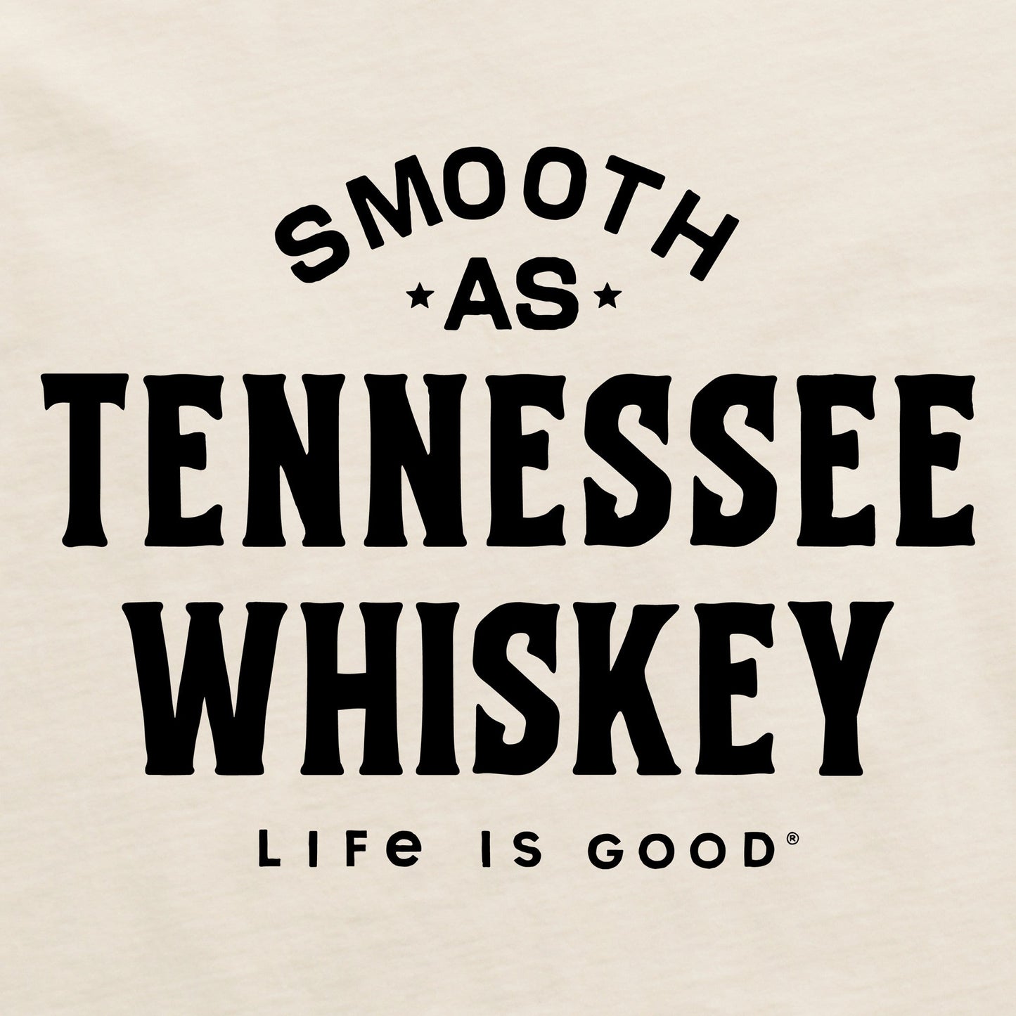 Women's Smooth as Tennessee Whiskey Short Sleeve Crusher Boxy Tee