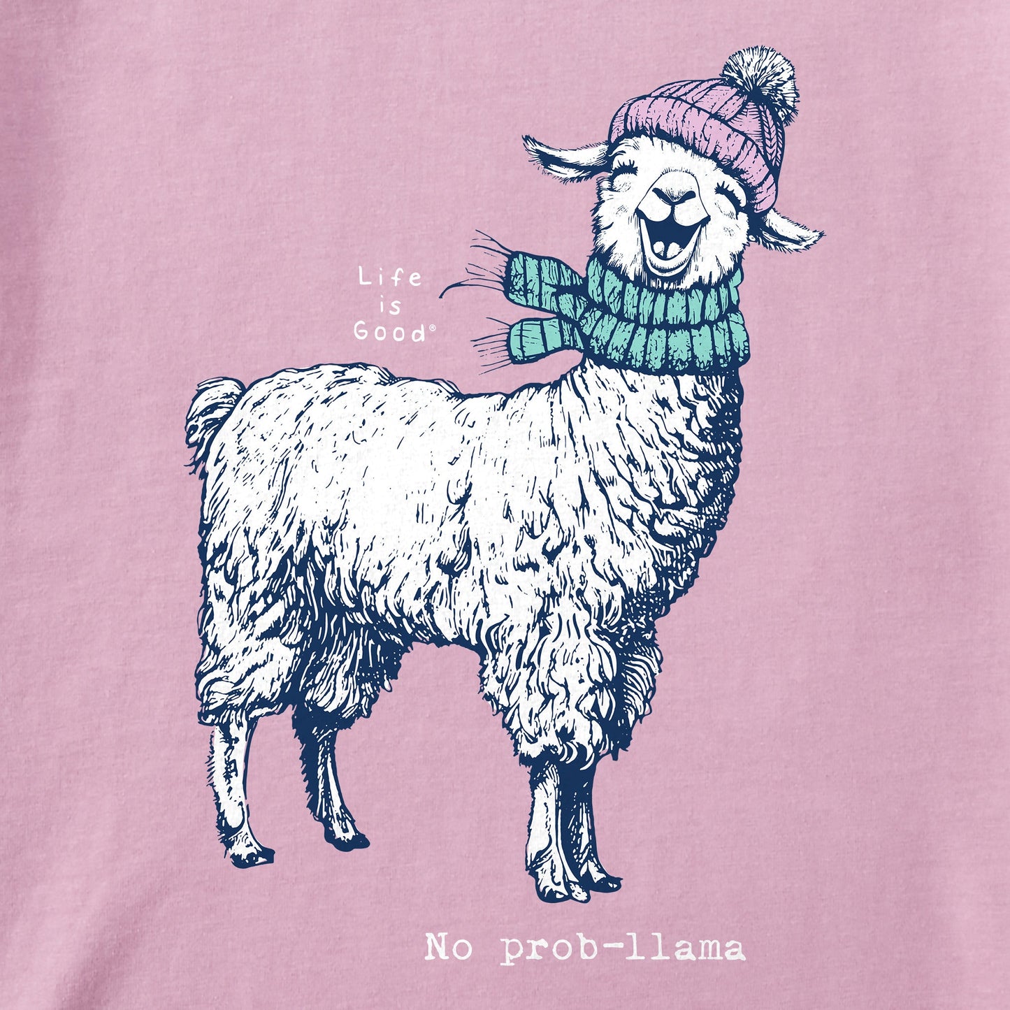 Kids No Prob-llama Short Sleeve Crusher Tee