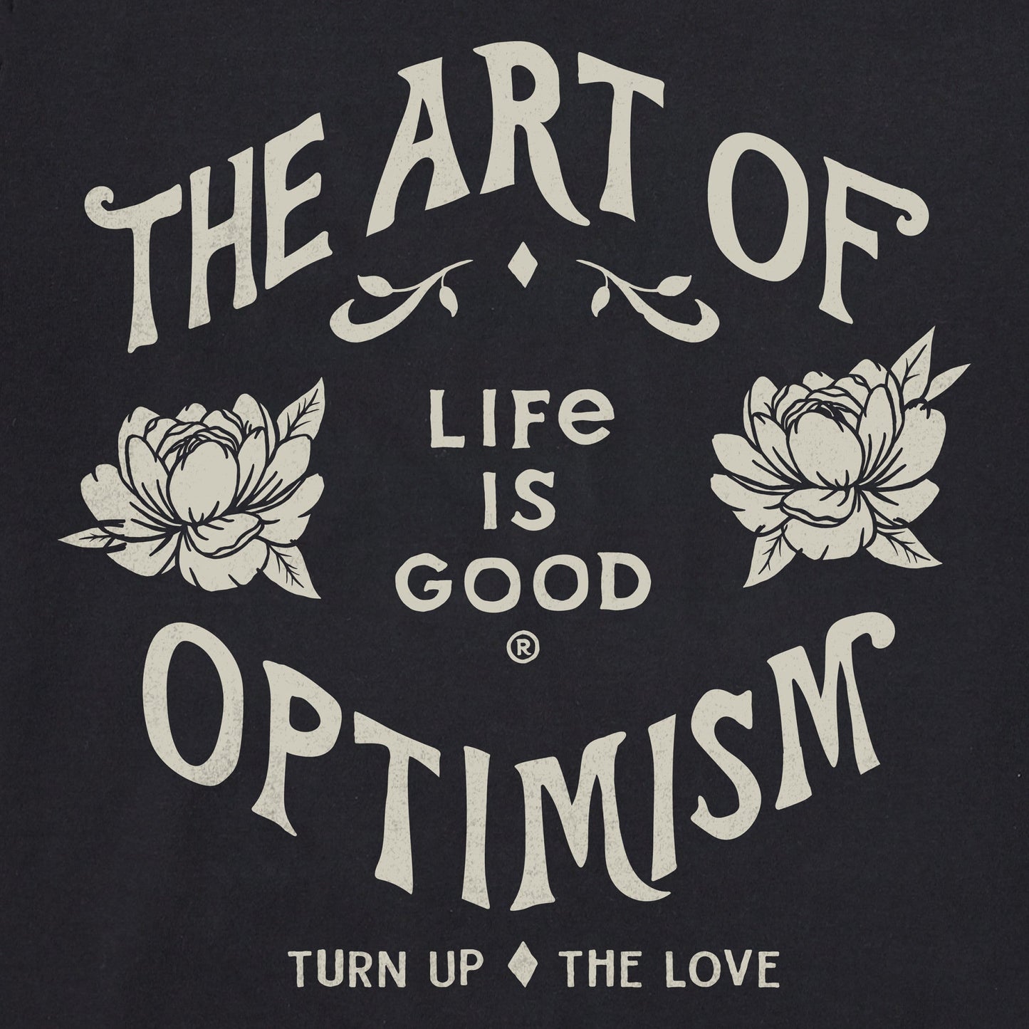 Women's Art of Optimism Peonies Short Sleeve Tee