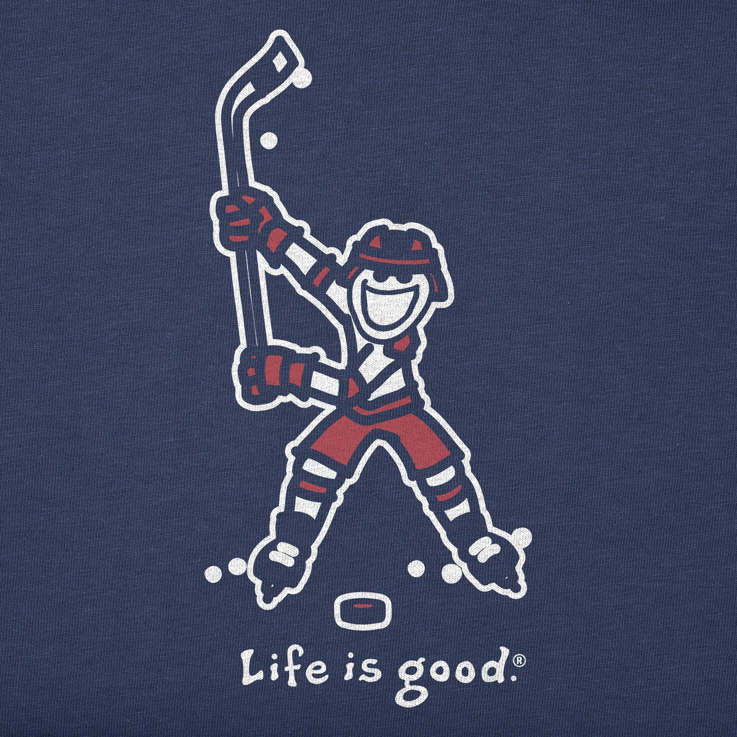 Men's Jake Hockey Swing Long Sleeve Crusher Tee