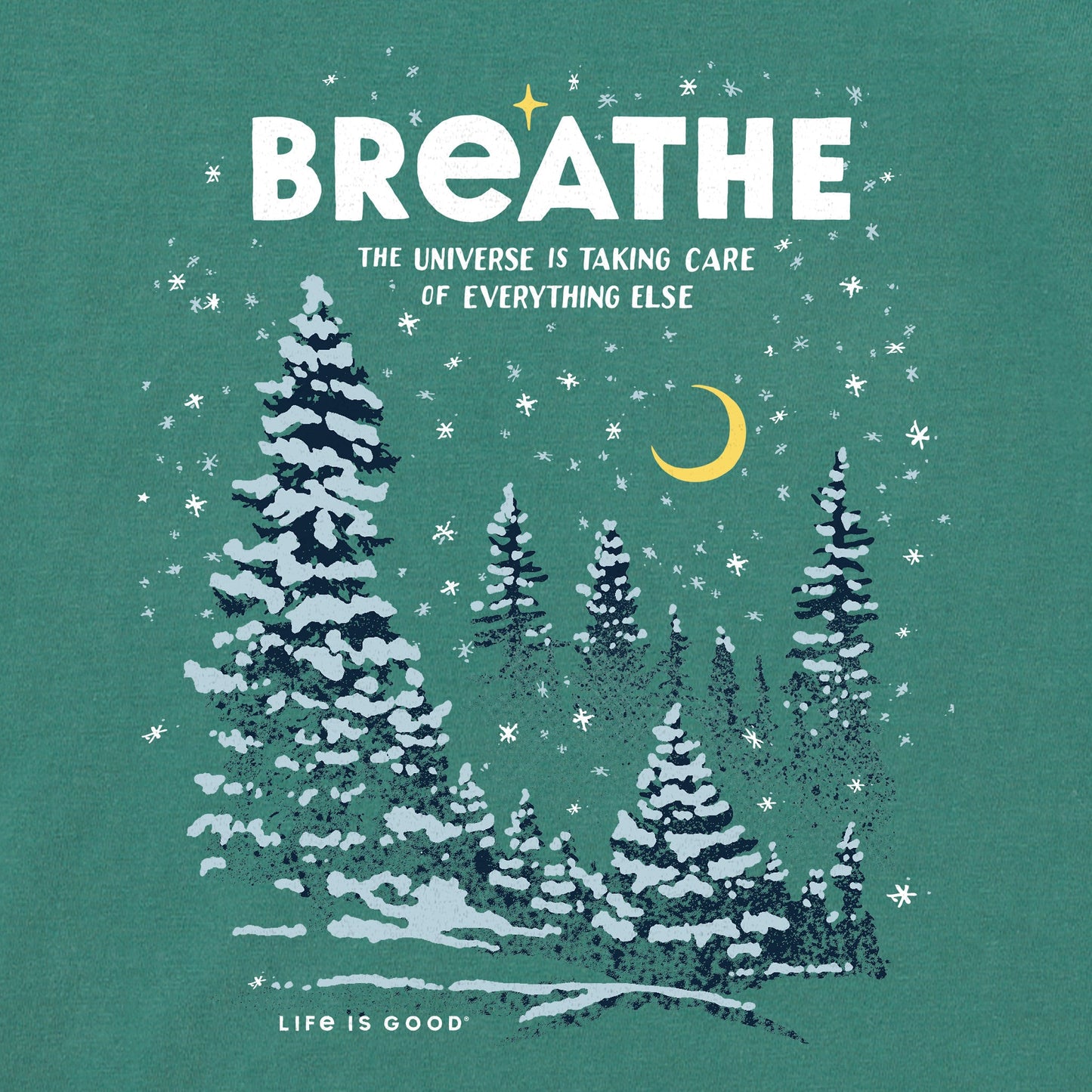 Women's Breathe Universe Winter Long Sleeve Crusher Tee
