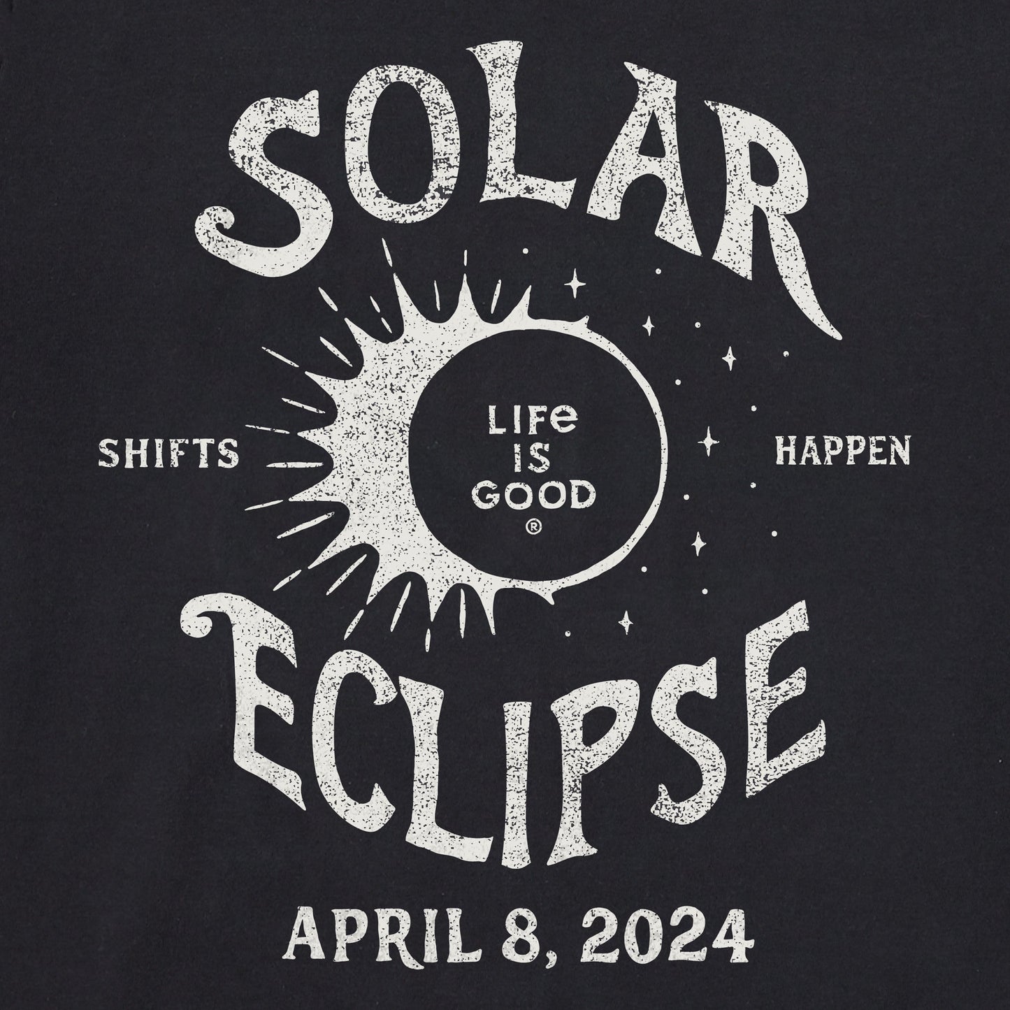 Men's Solar Eclipse Shifts Happen Short Sleeve Tee