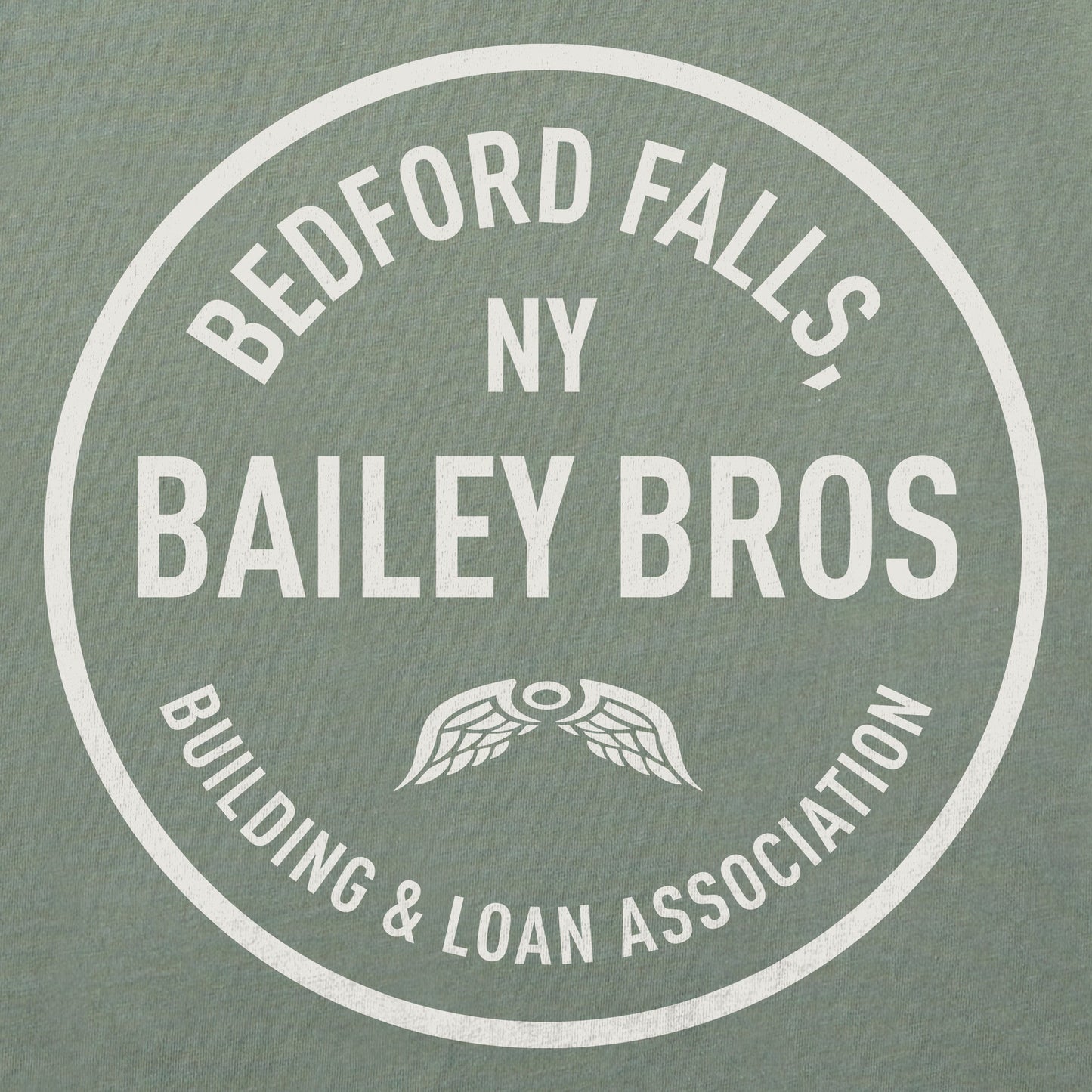 Women's Bailey Bros. Angel Wings Coin Long Sleeve Crusher Tee