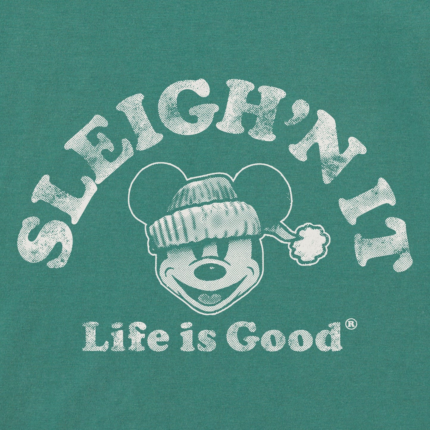 Men's Sleigh'n It Willie Long Sleeve Crusher Tee