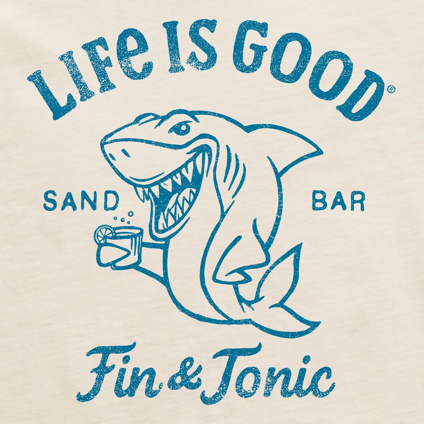 Women's Fin & Tonic Short Sleeve Crusher Boxy Tee