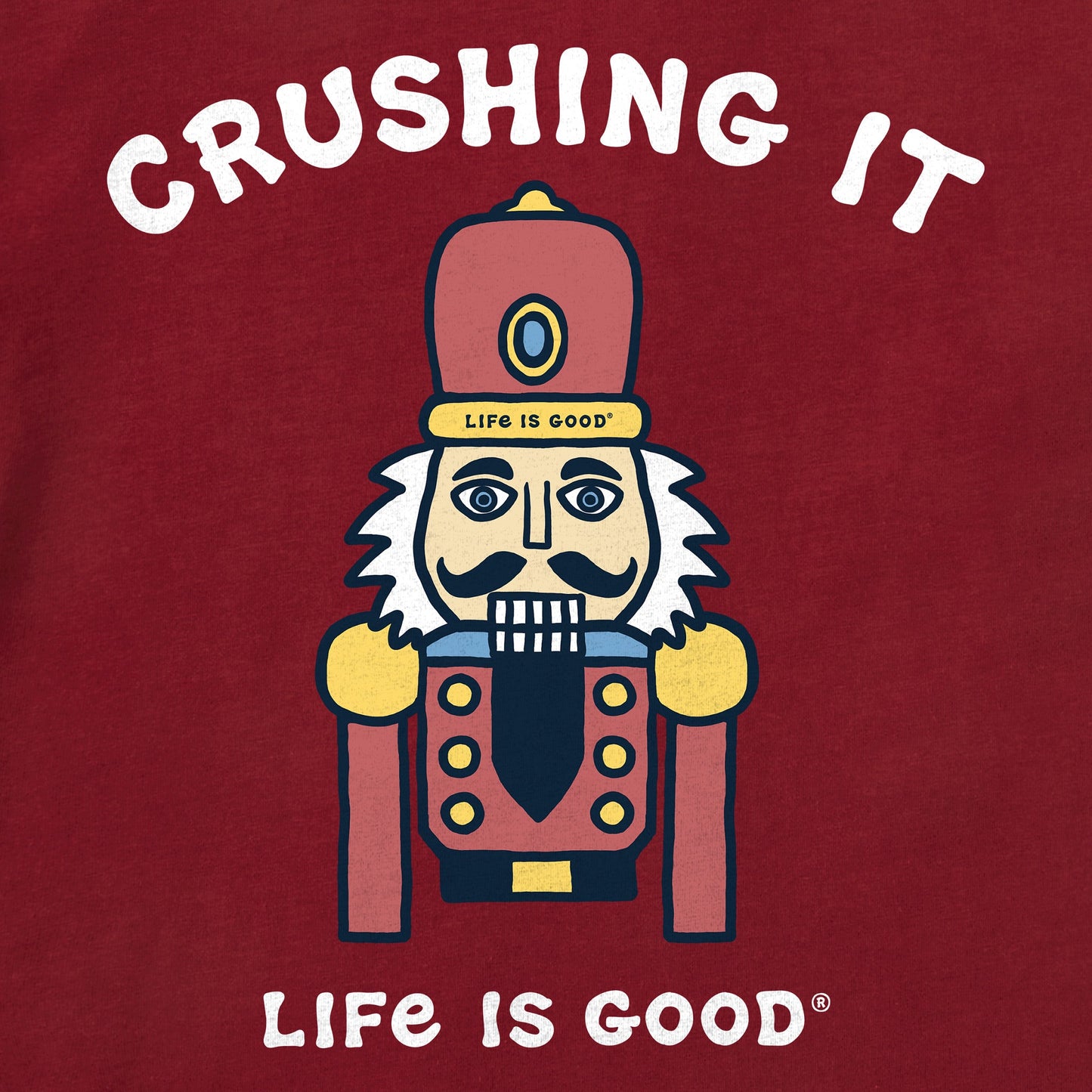 Men's Crushing It Nutcracker Short Sleeve Crusher Tee