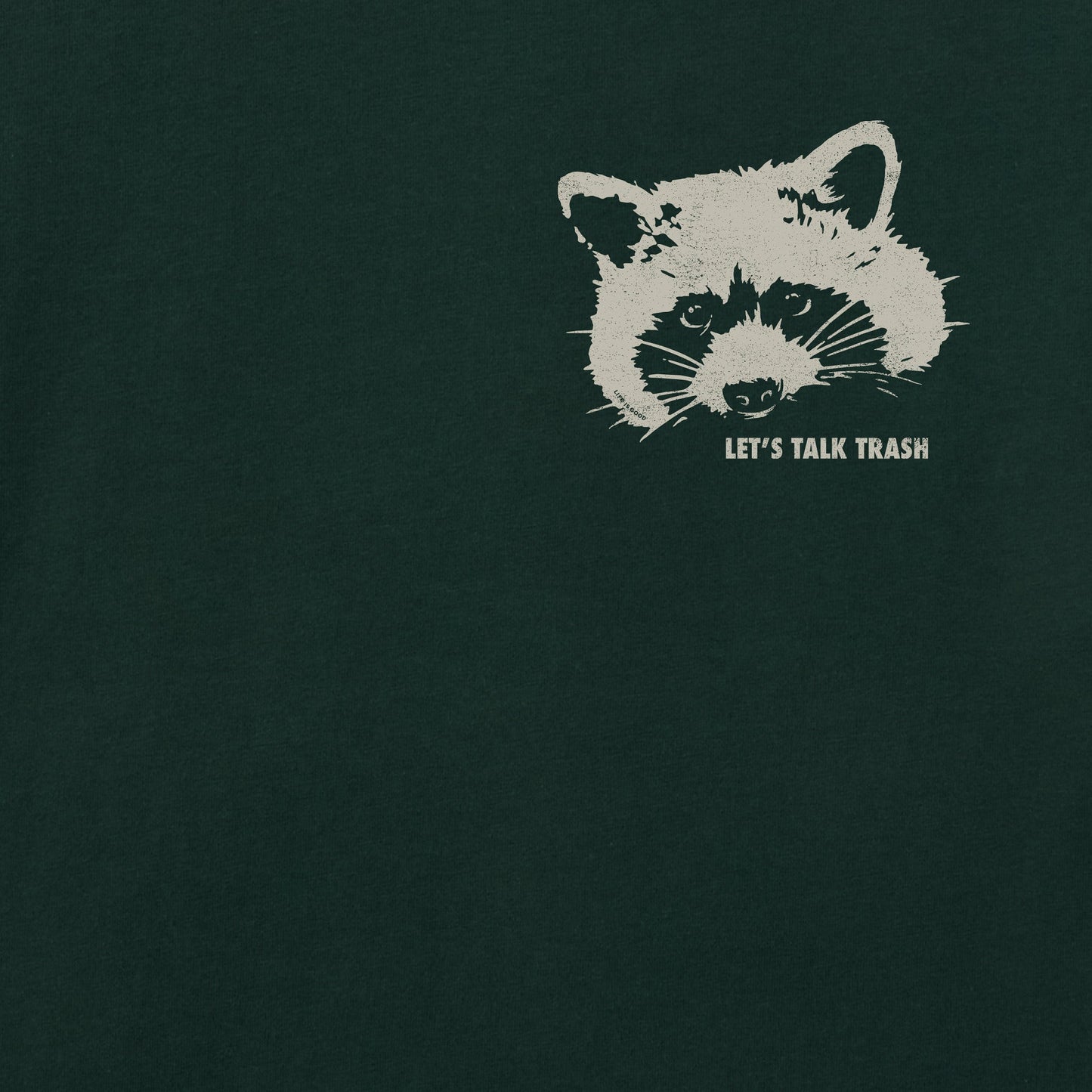 Men's Raccoon Short Sleeve Crusher Tee