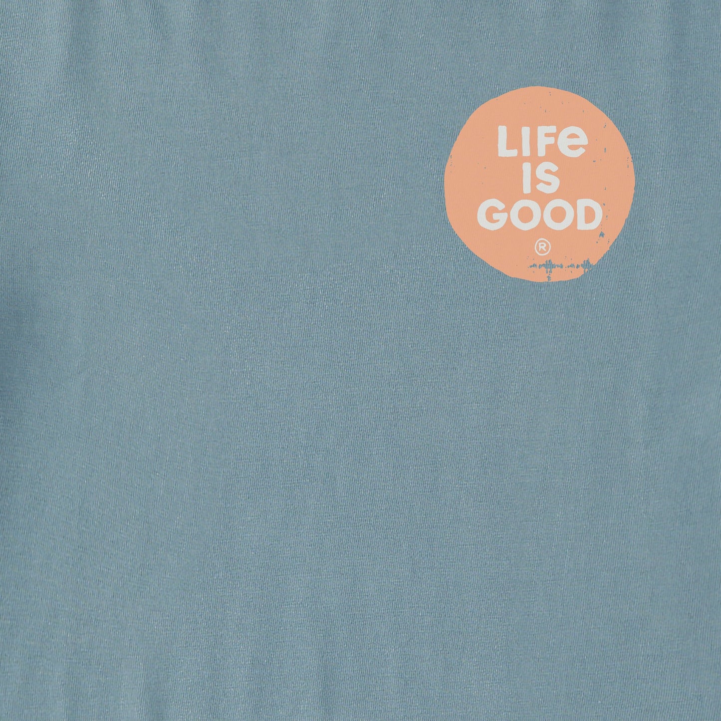 Men's Life is Good Sunset Waves Short Sleeve Tee