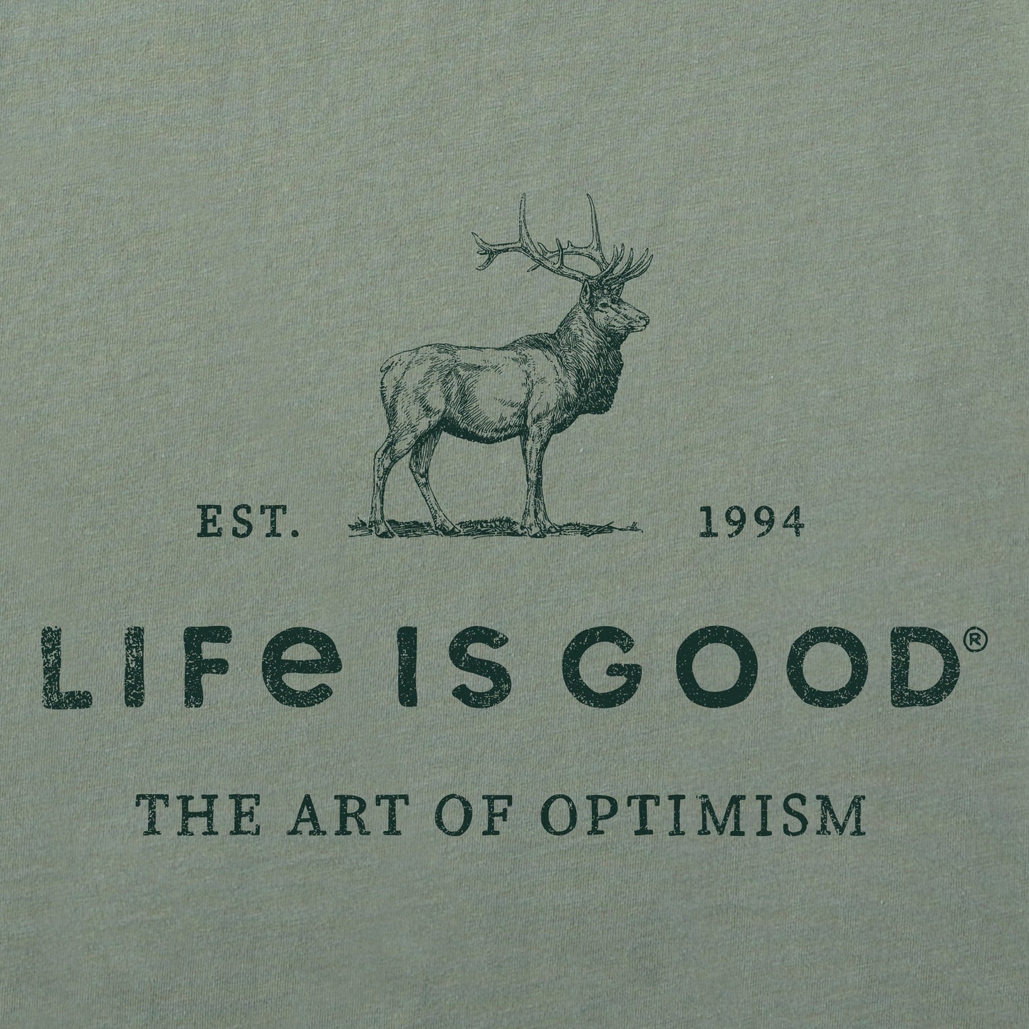 Men's Art of Optimism Buck Short Sleeve Tee