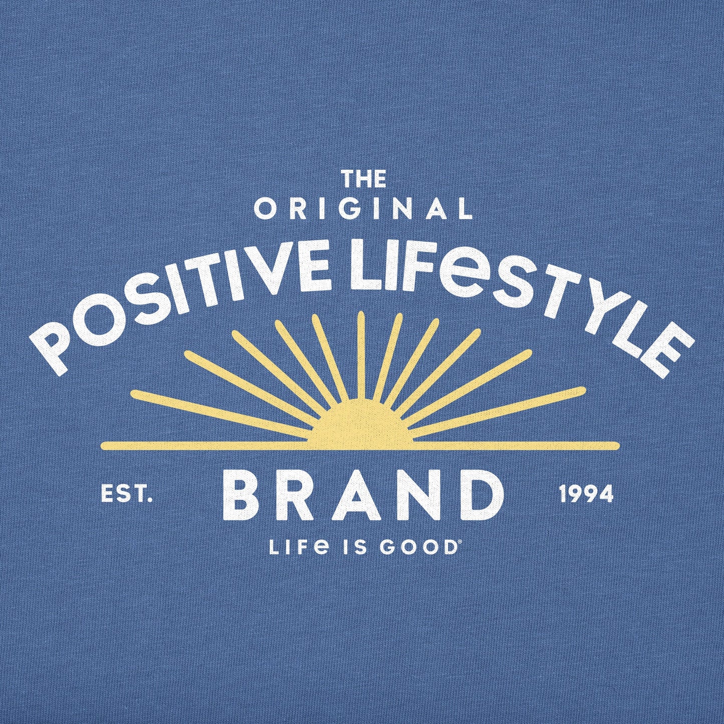 Men's Crafty Positive Lifestyle Sun Short Sleeve Tee