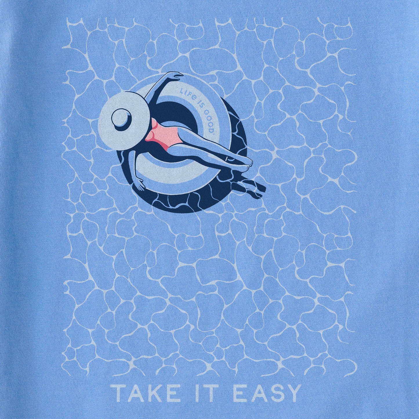 Women's Take it East Poolside Short Sleeve Crusher Tee