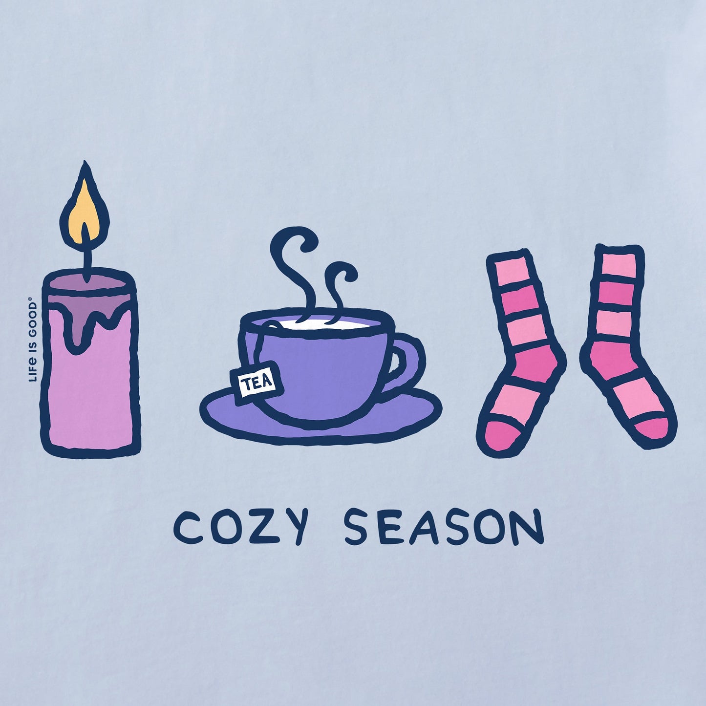 Women's Cozy Season Long Sleeve Crusher Vee