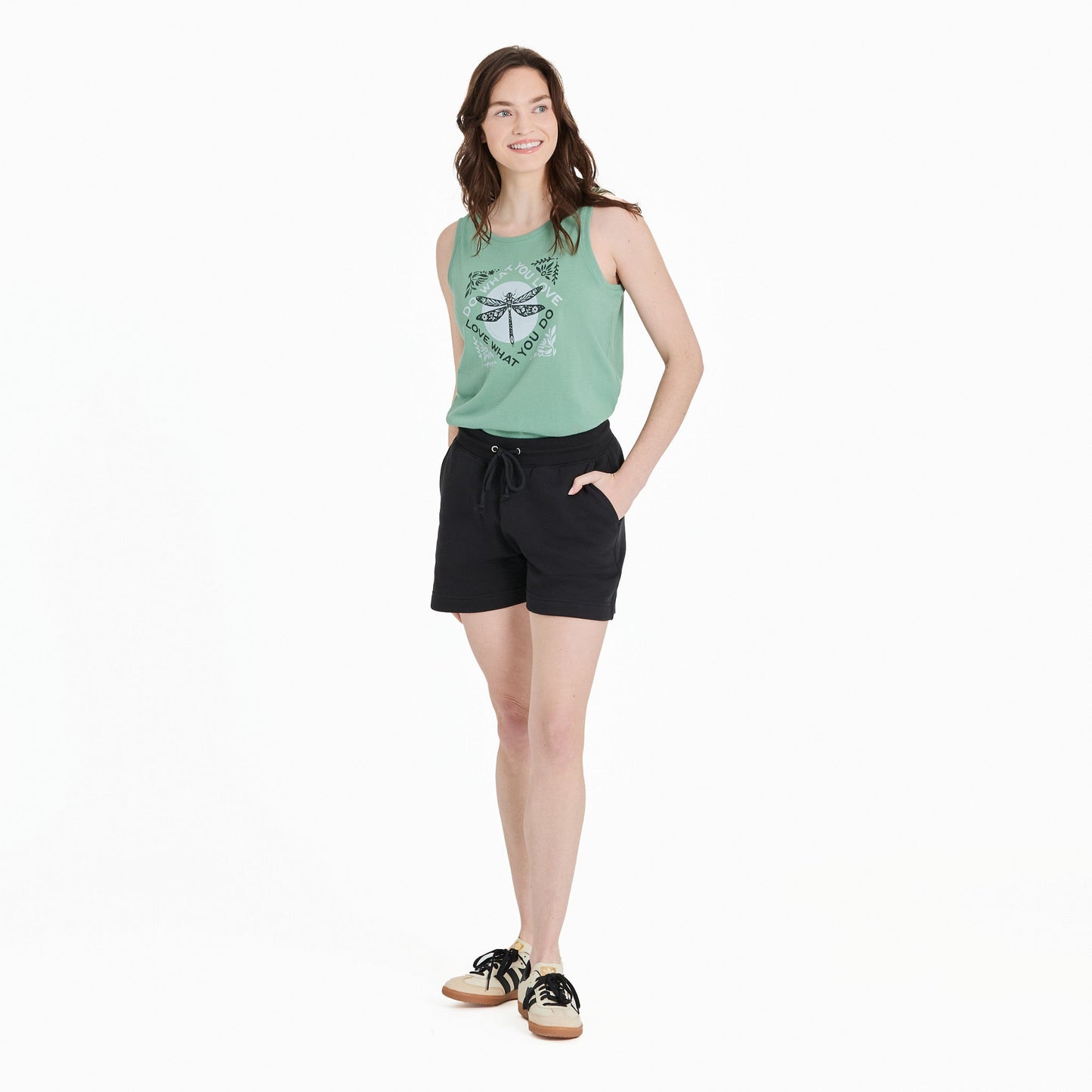 Women's Do What You Love Dragonfly Crusher Tank