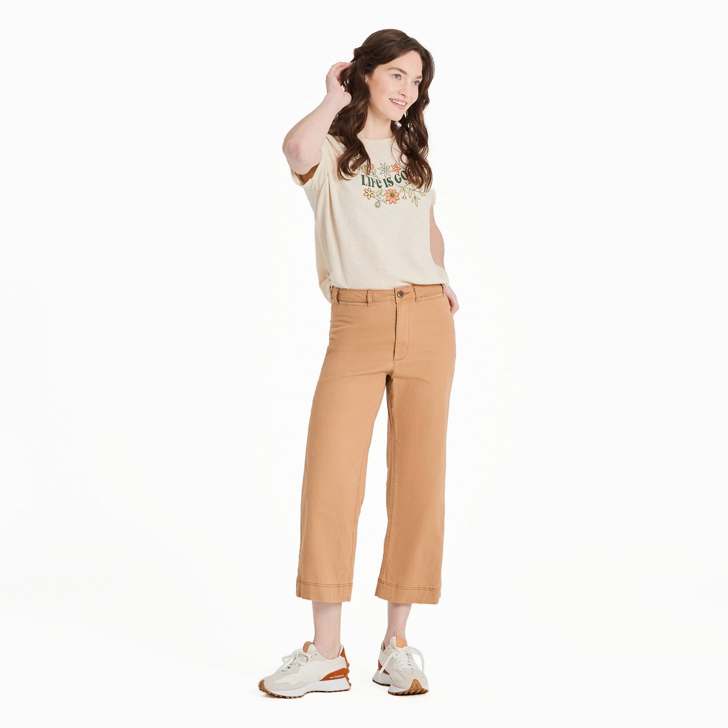Women's Clean Garden Slub Easy Fit Tee