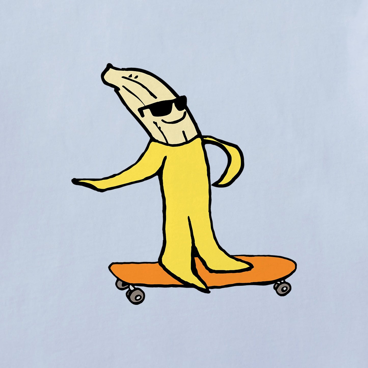 Kids Banana Boarder Short Sleeve Crusher Tee