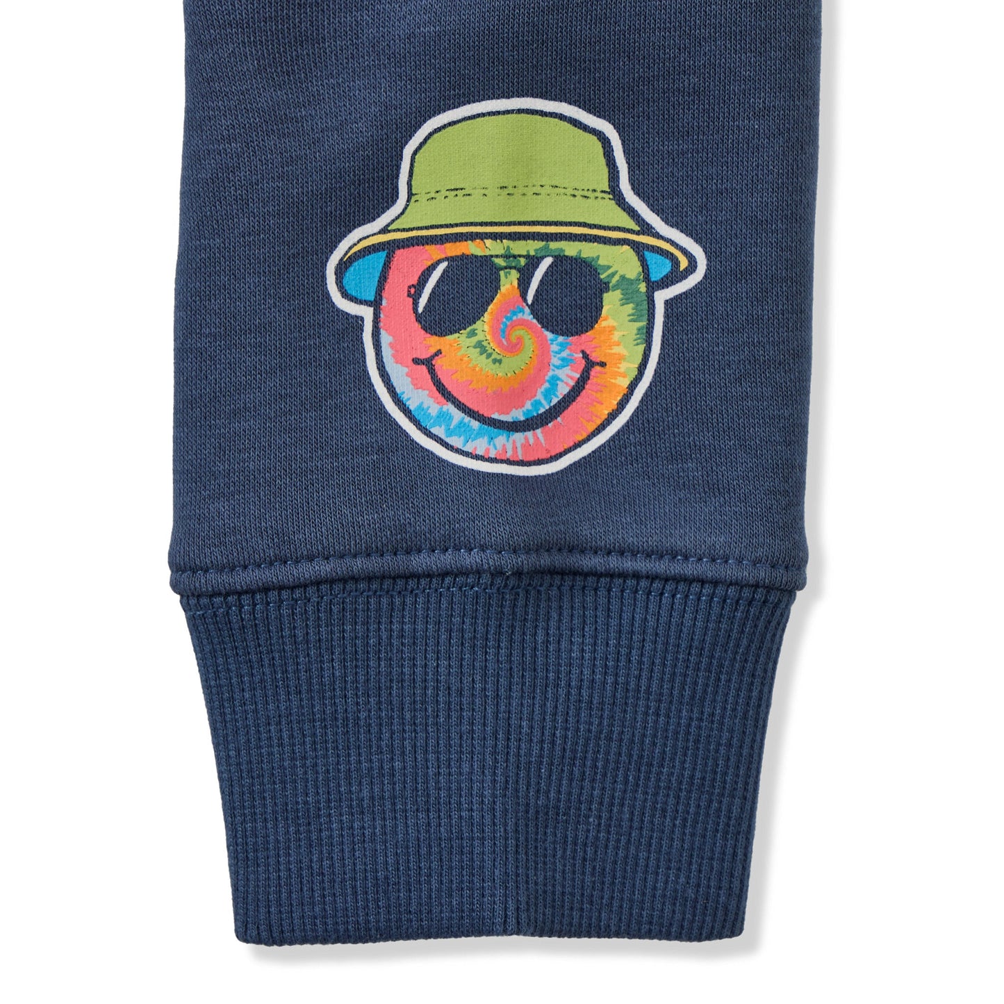 Kids Groovy LIG Tie Dye Good Vibes Fleece Hoodie