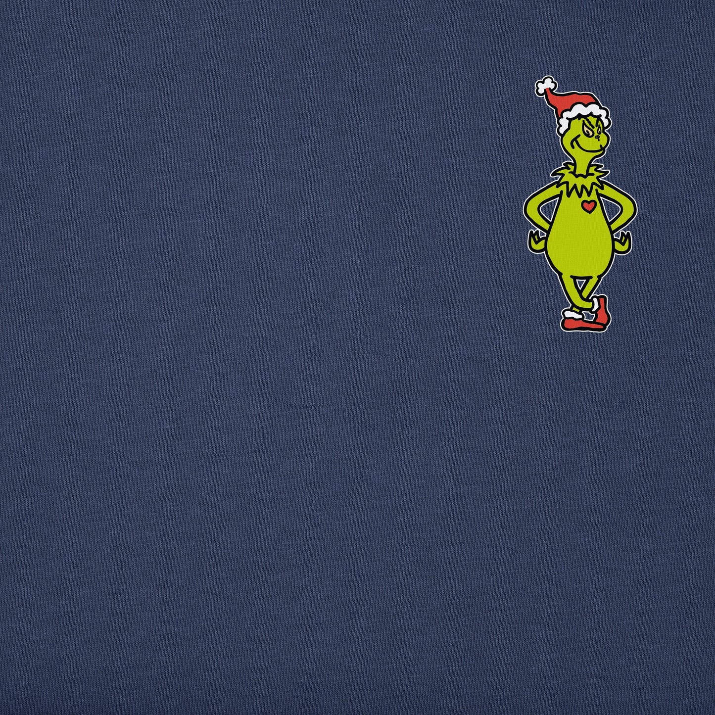 Men's Grinch Here for the Roast Beast Long Sleeve Crusher Tee