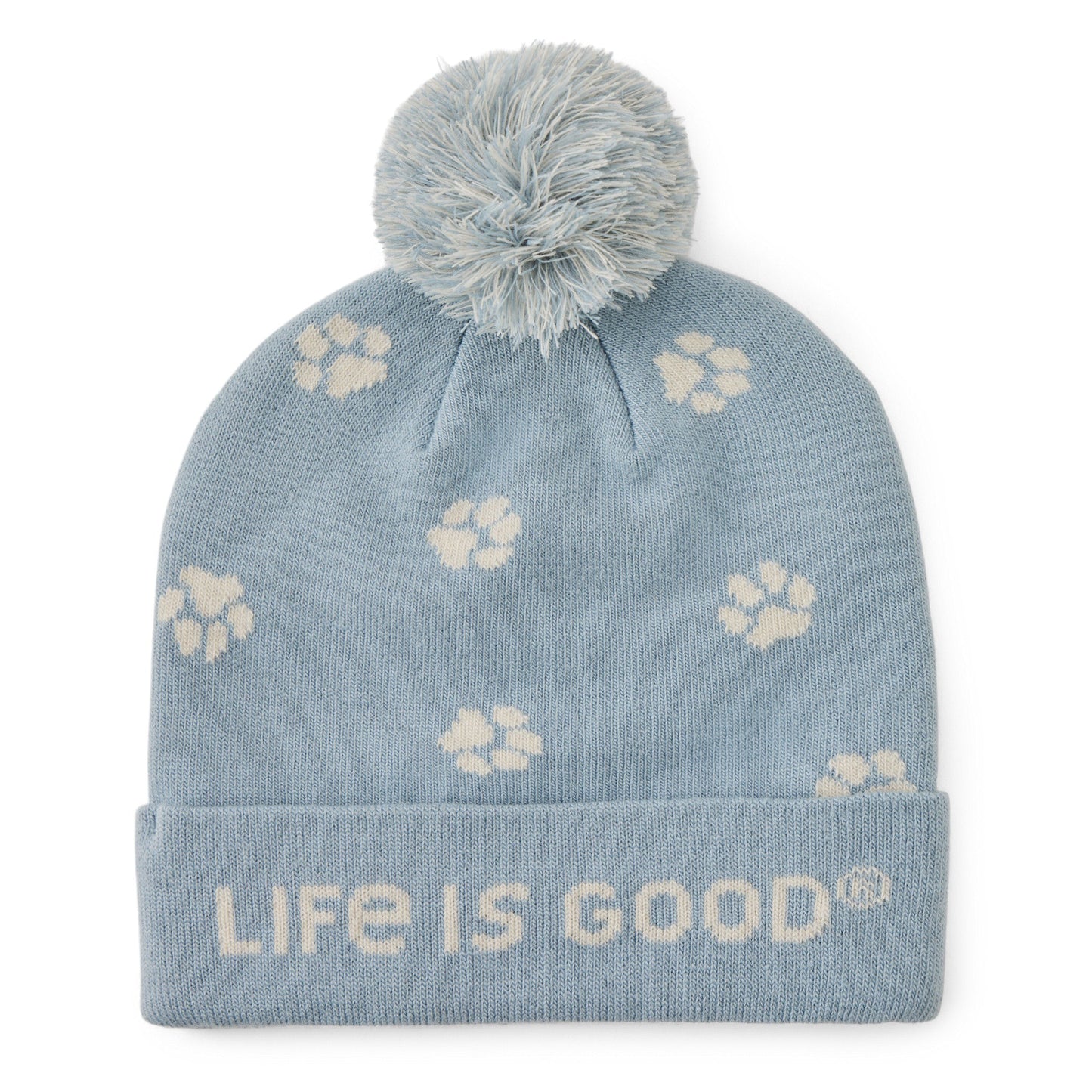 Adult Unisex Paw Print Pattern So Chill Beanie