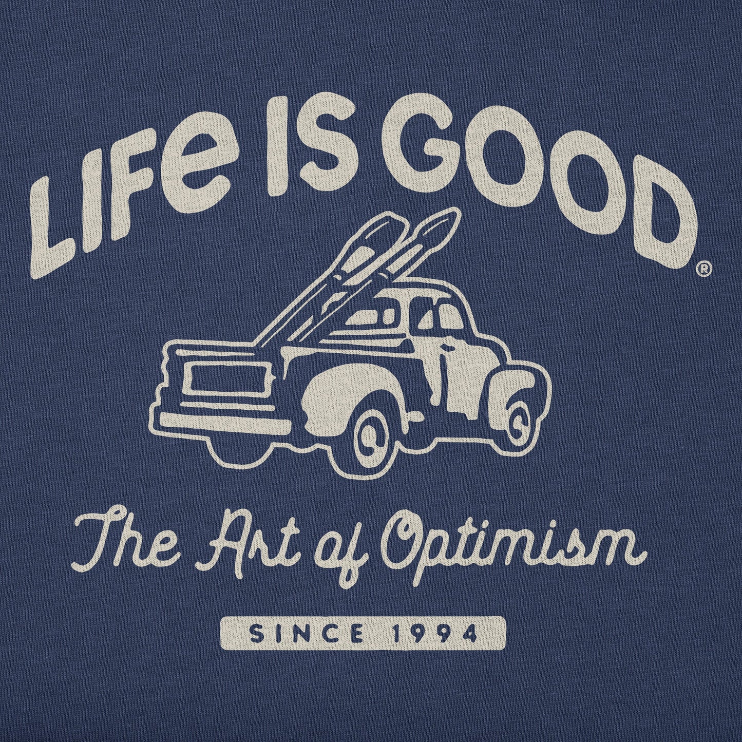 Men's Art of Optimism Truck Short Sleeve Crusher-LITE Tee