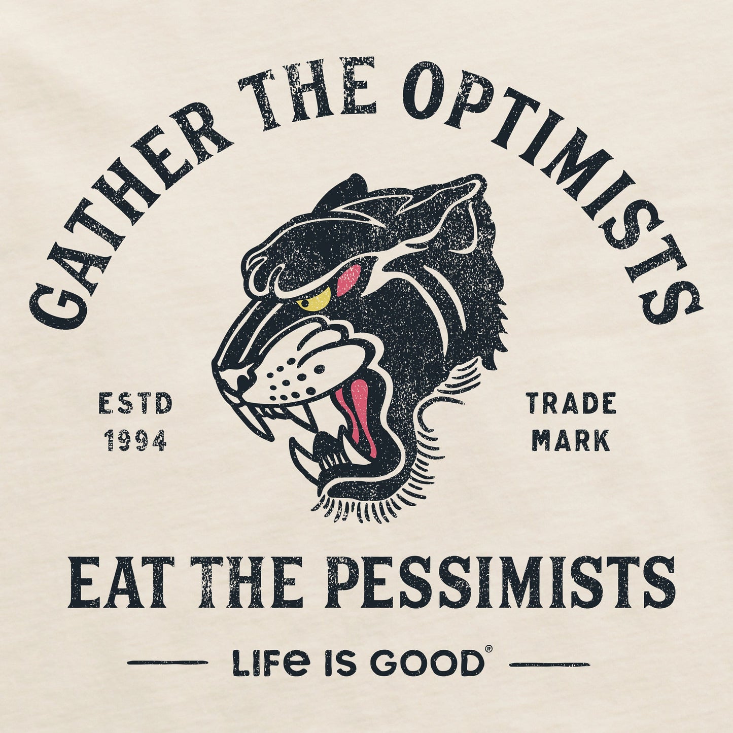 Women's Gather Panther Short Sleeve Crusher Boxy Tee