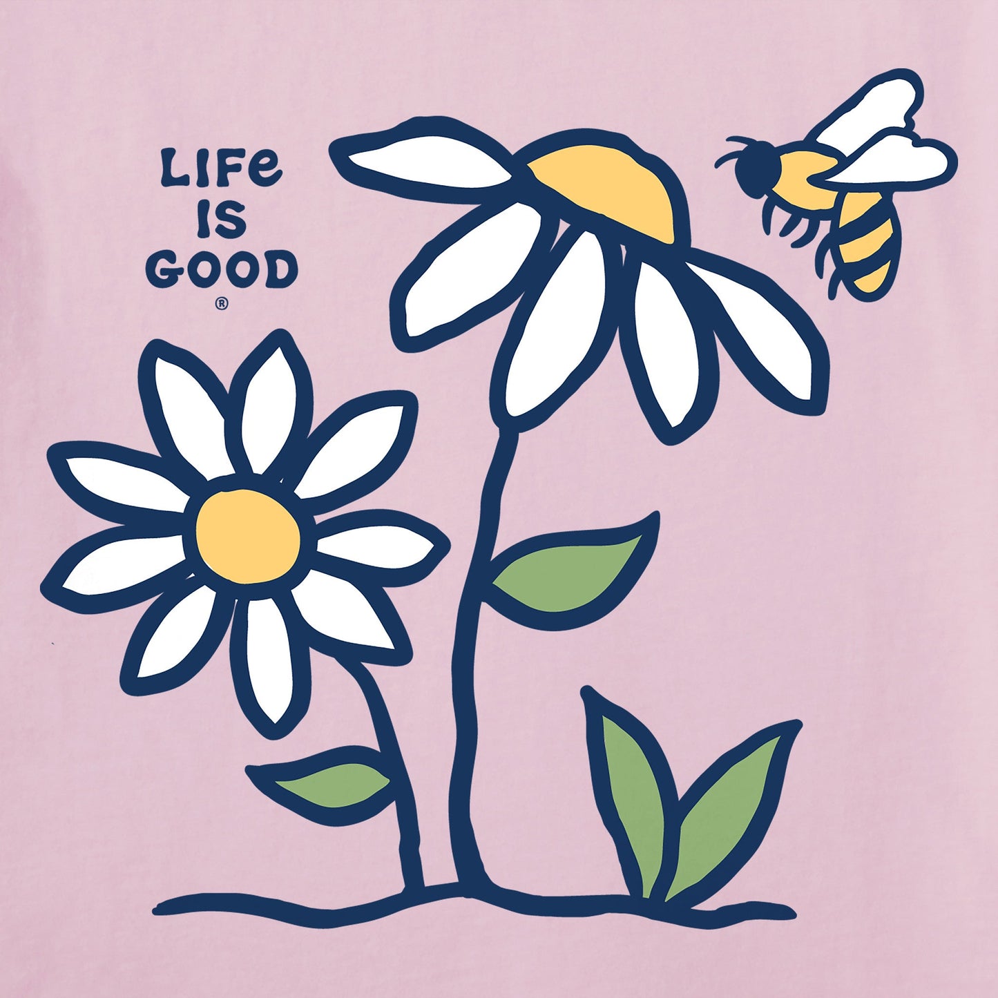 Women's Bee Daisy Short Sleeve Tee
