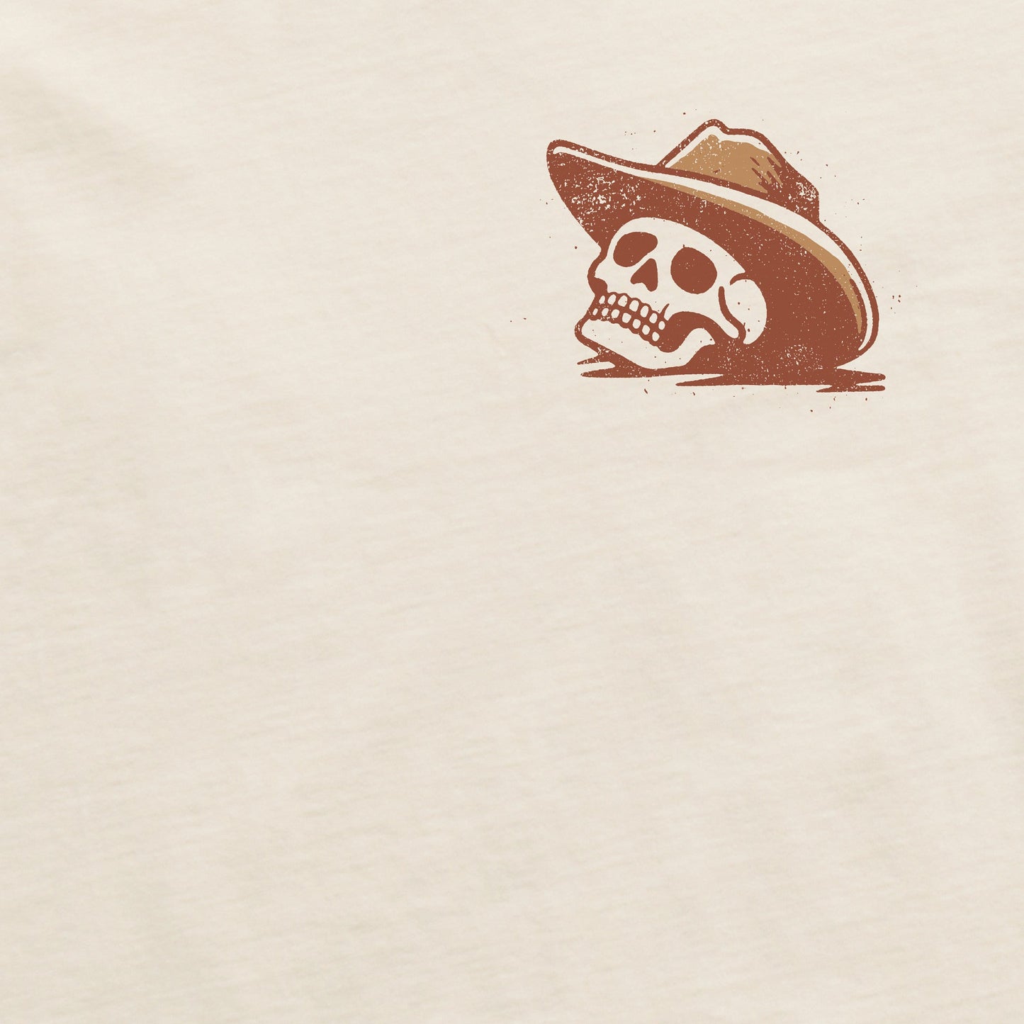 Men's Life was Good Cowboy Skull Short Sleeve Tee