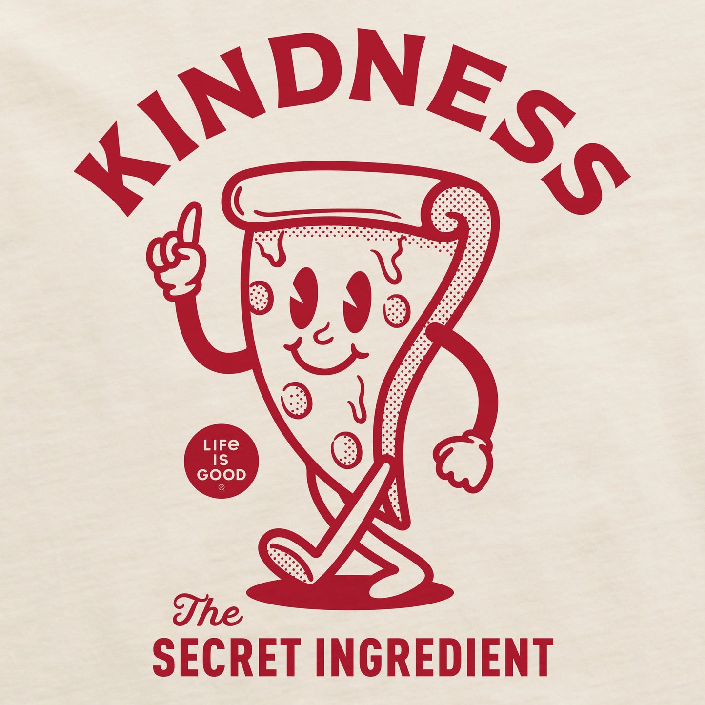 Women's Secret Ingredient Pizza Short Sleeve Crusher Boxy Tee