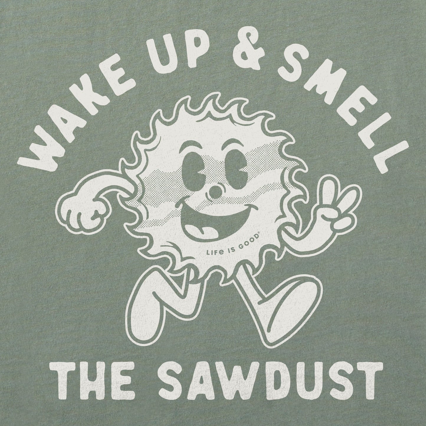 Women's Smell the Sawdust Short Sleeve Crusher Tee