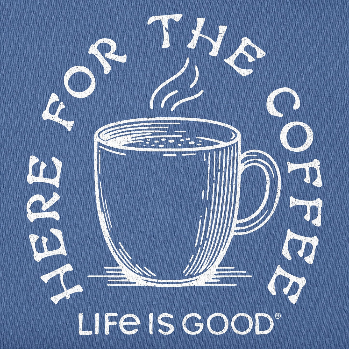 Men's Here for the Coffee Short Sleeve Tee