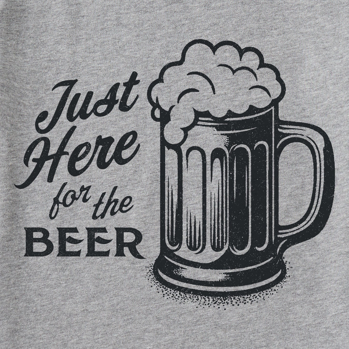 Men's Here for the Beer Short Sleeve Tee