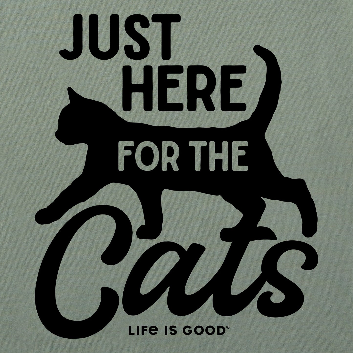 Men's Here for the Cats Short Sleeve Tee