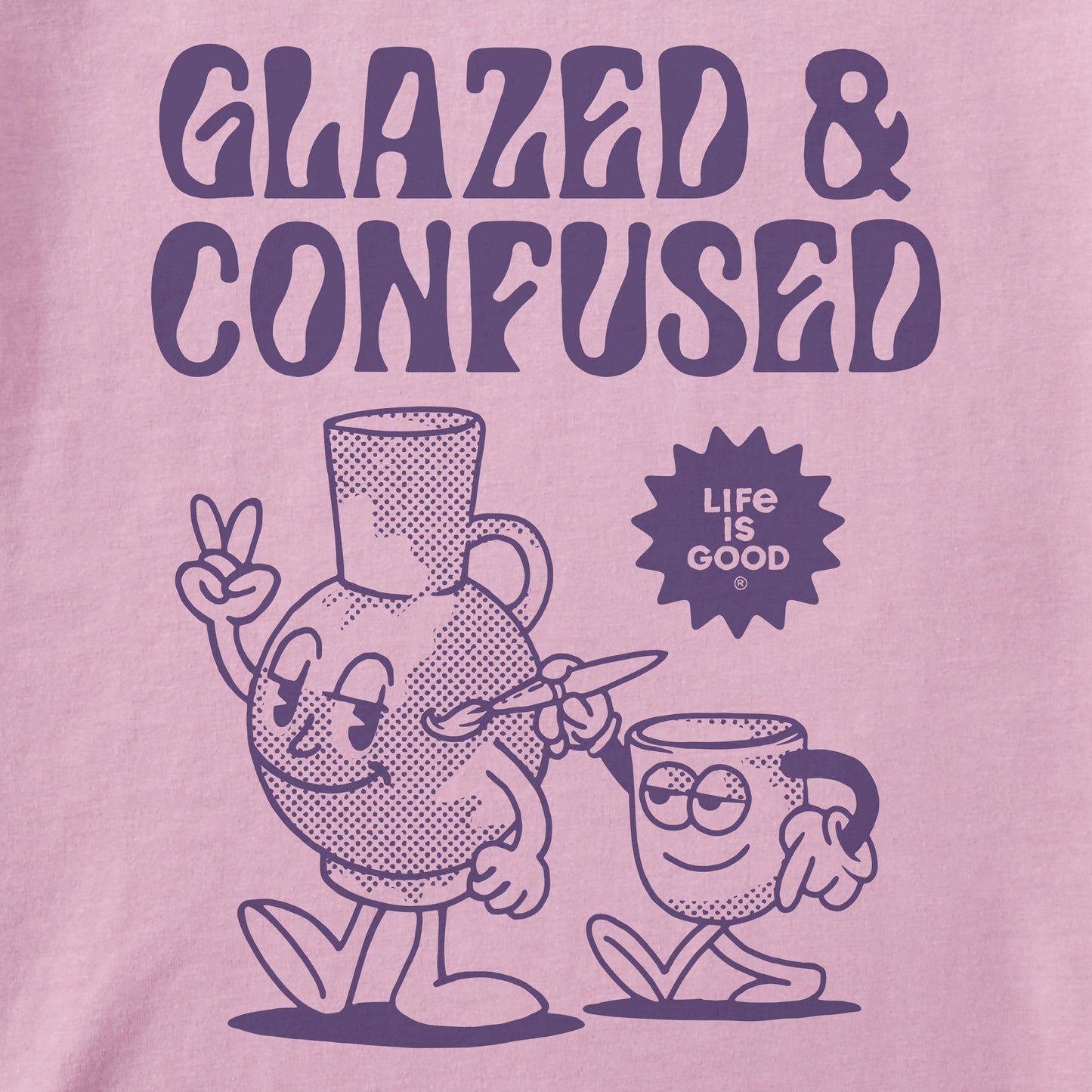 Women's Glazed & Confused Short Sleeve Crusher Boxy Tee