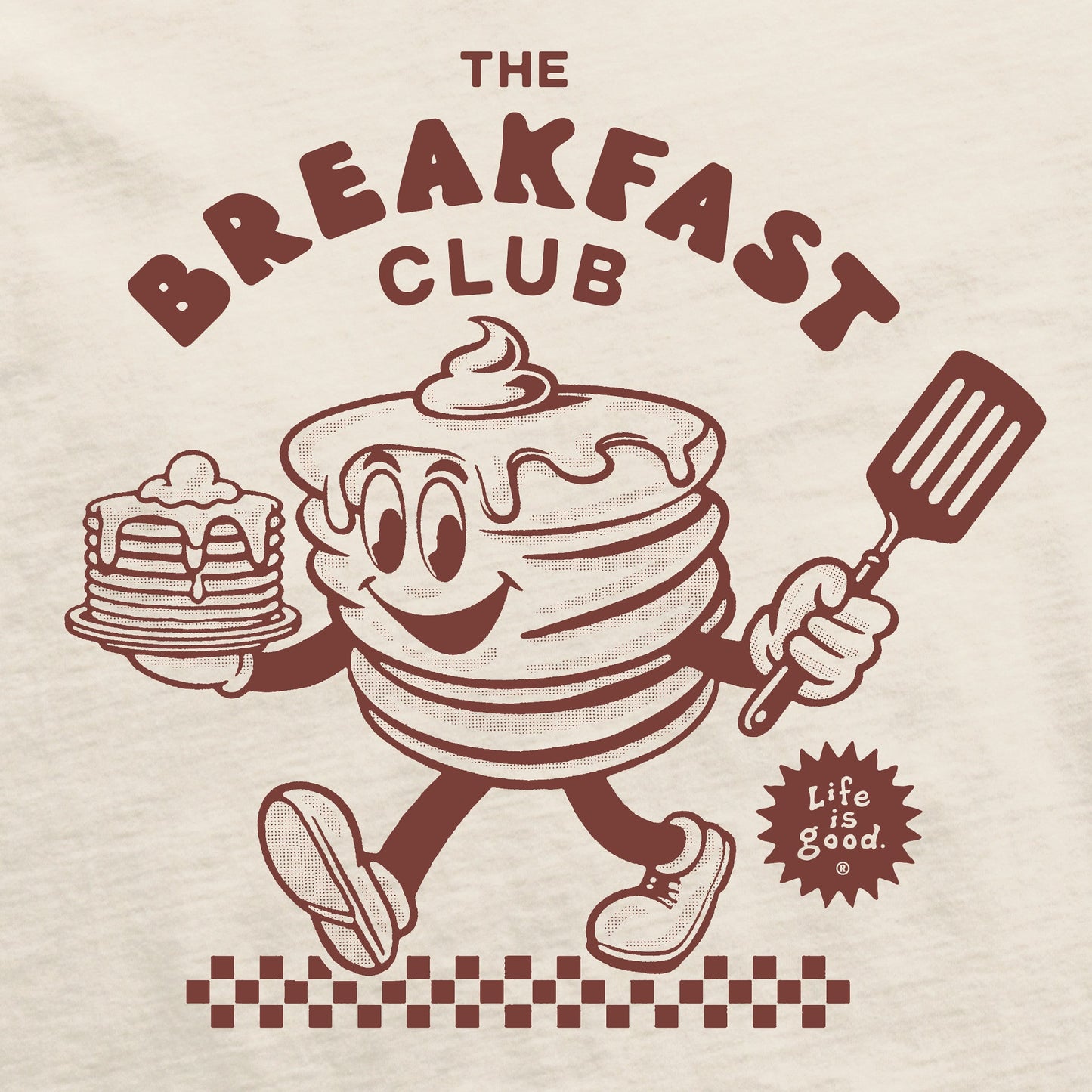 Women's The Breakfast Club Pancakes Short Sleeve Crusher Tee
