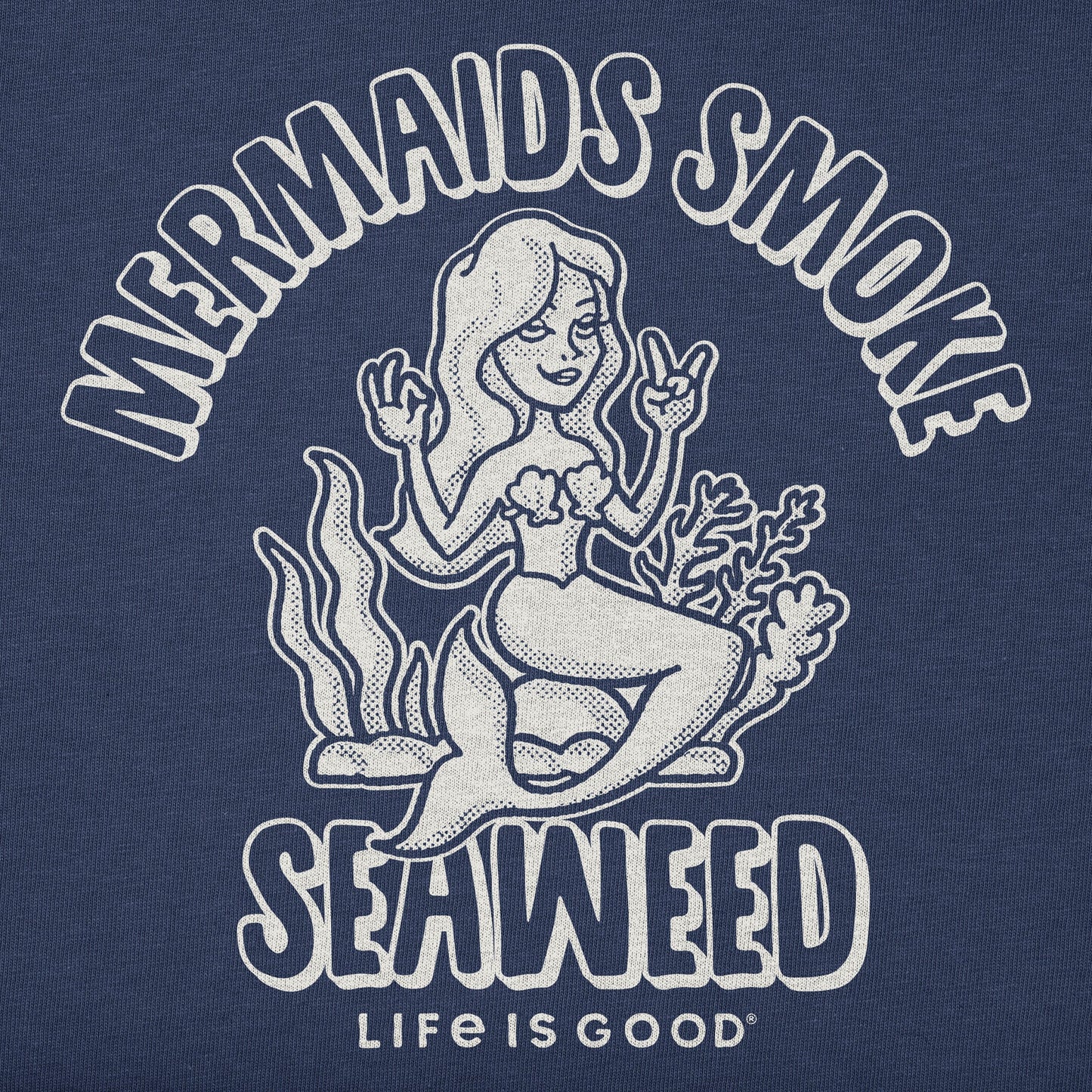 Men's Mermaids Smoke Seaweed Short Sleeve Tee