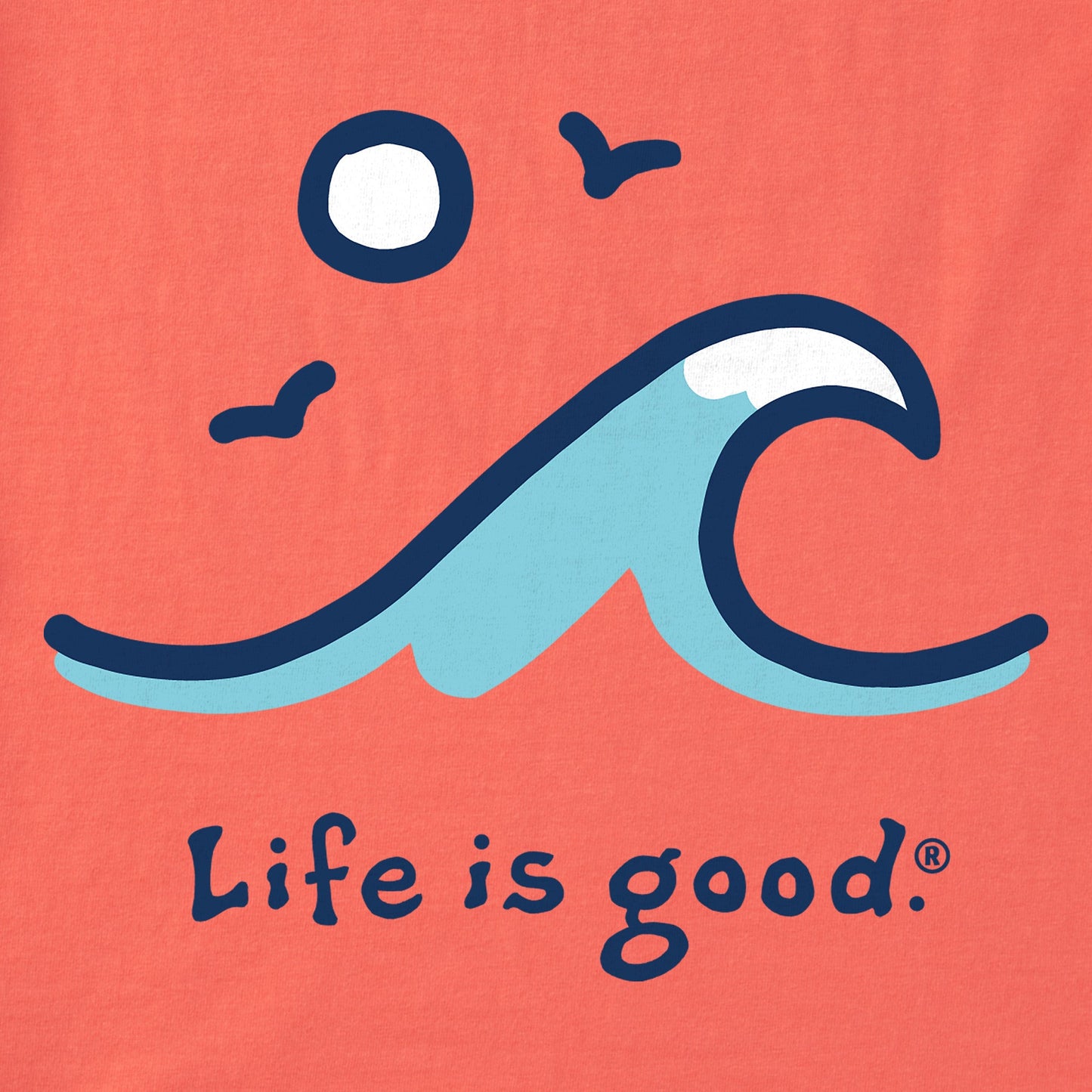 Women's Wave Curl Short Sleeve Crusher Boxy Tee