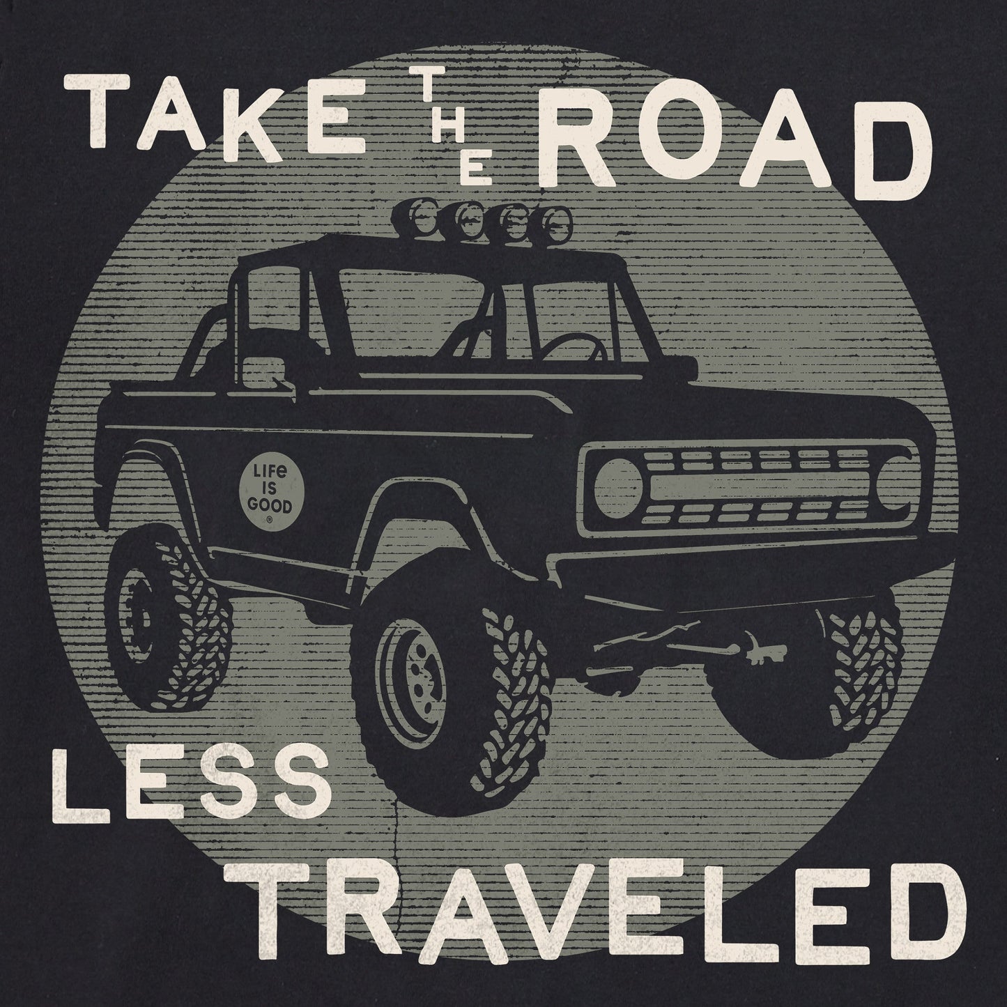 Men's Road Less Traveled Short Sleeve Crusher Tee