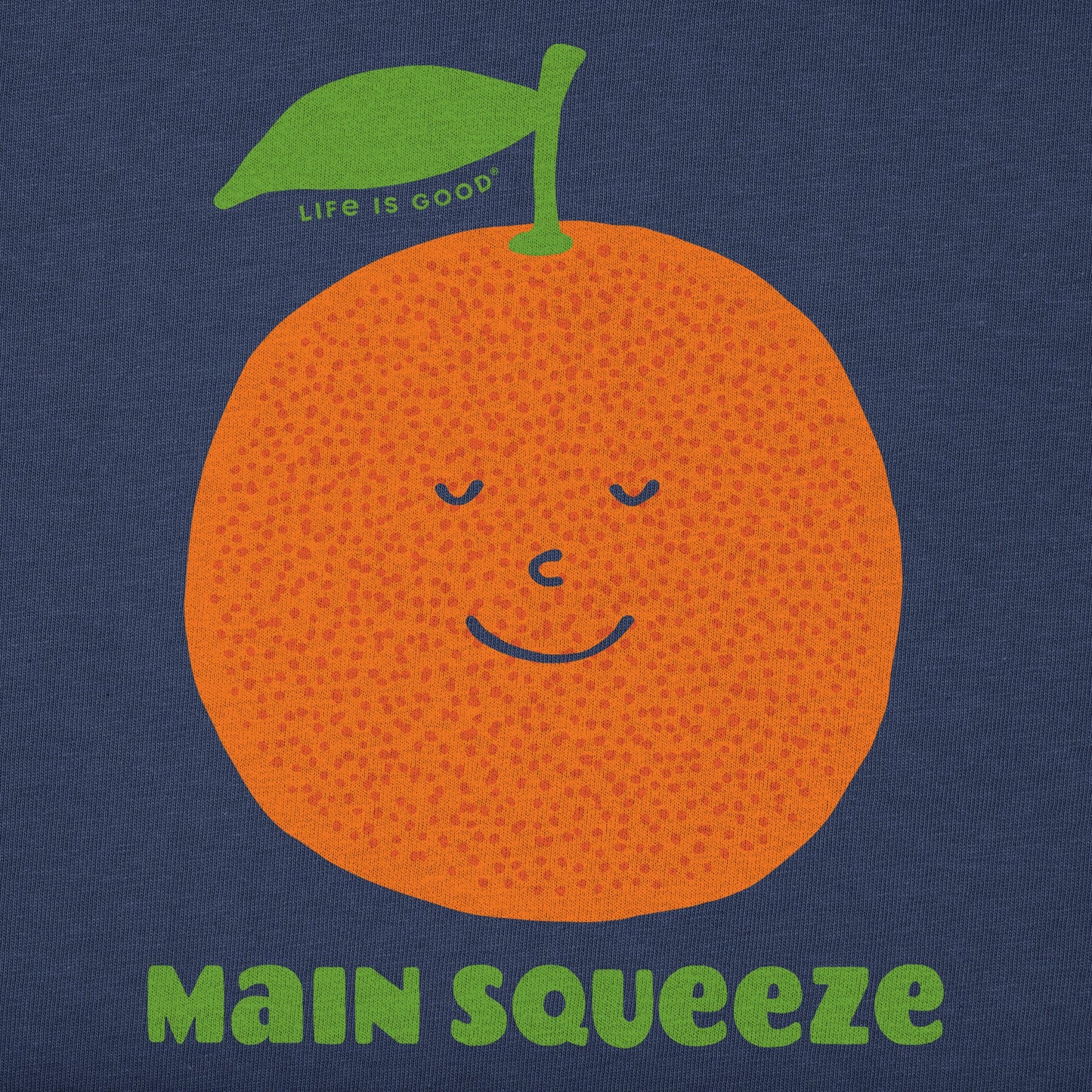 Kids Main Squeeze Orange Short Sleeve Crusher Tee