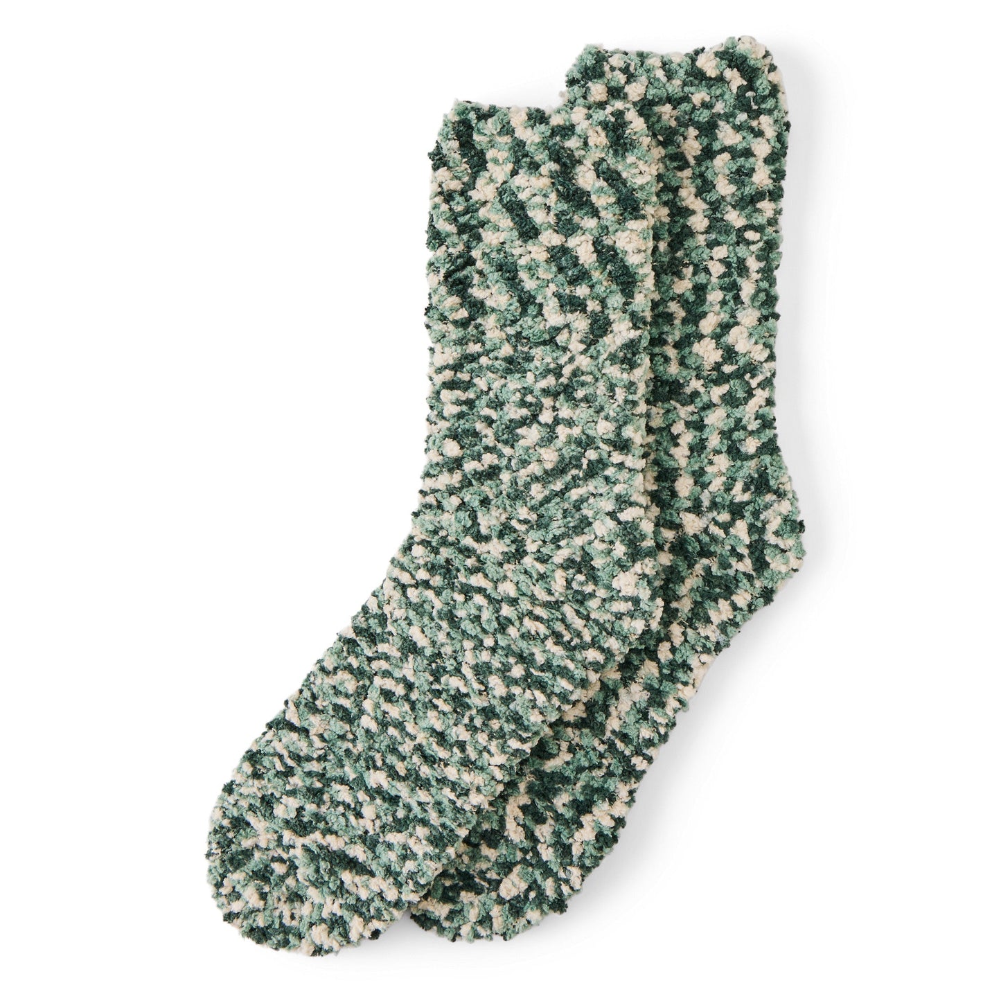 Adult Unisex Granite Green Pom Pom Sock