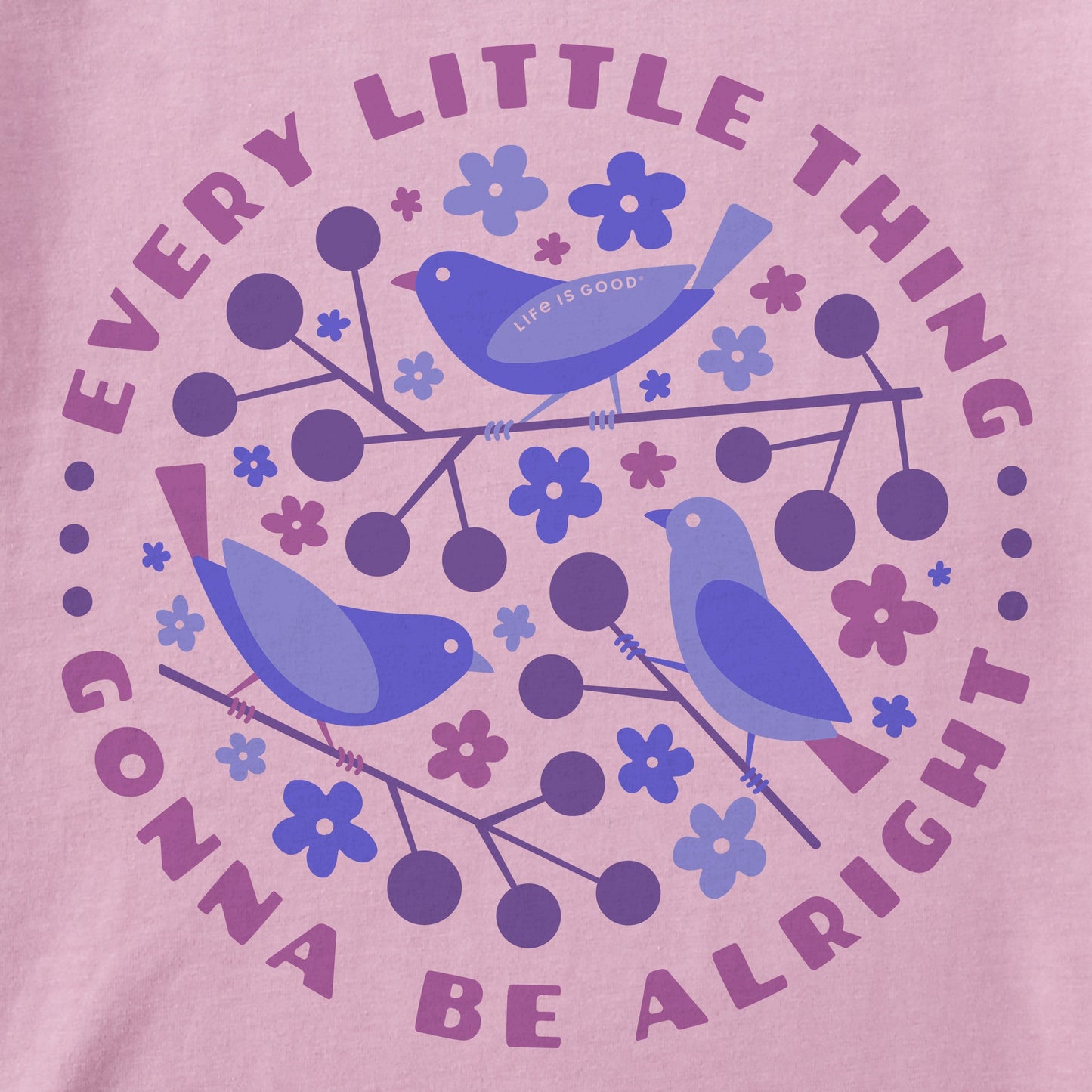 Women's Crafty Three Little Birds Short Sleeve Tee