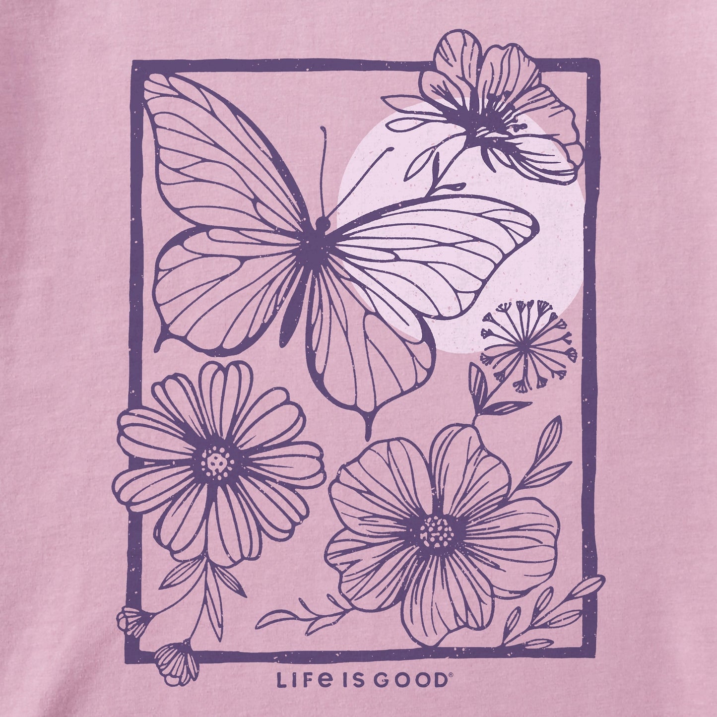 Women's Butterfly Medley Short Sleeve Crusher Tee