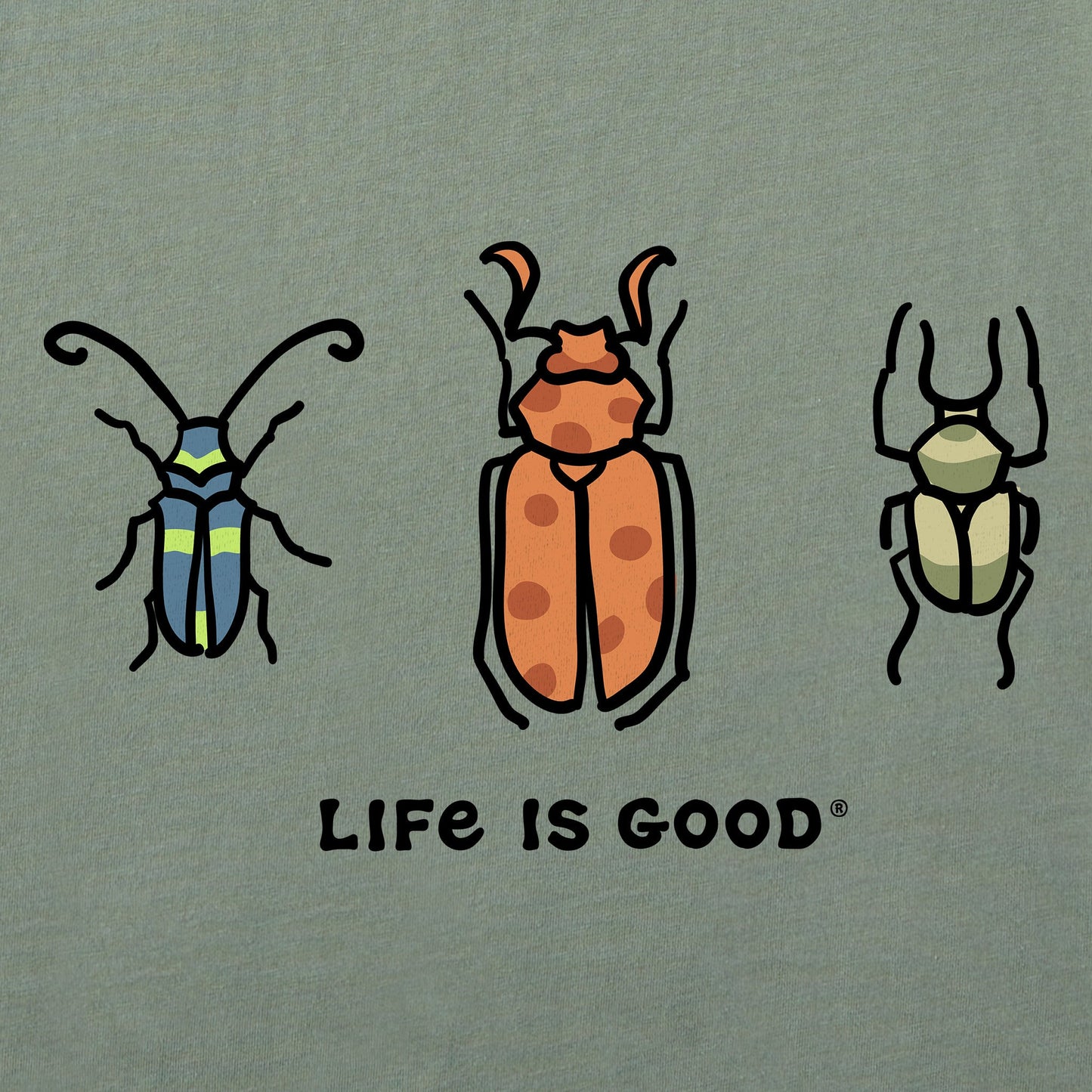 Men's Three Bugs Short Sleeve Tee