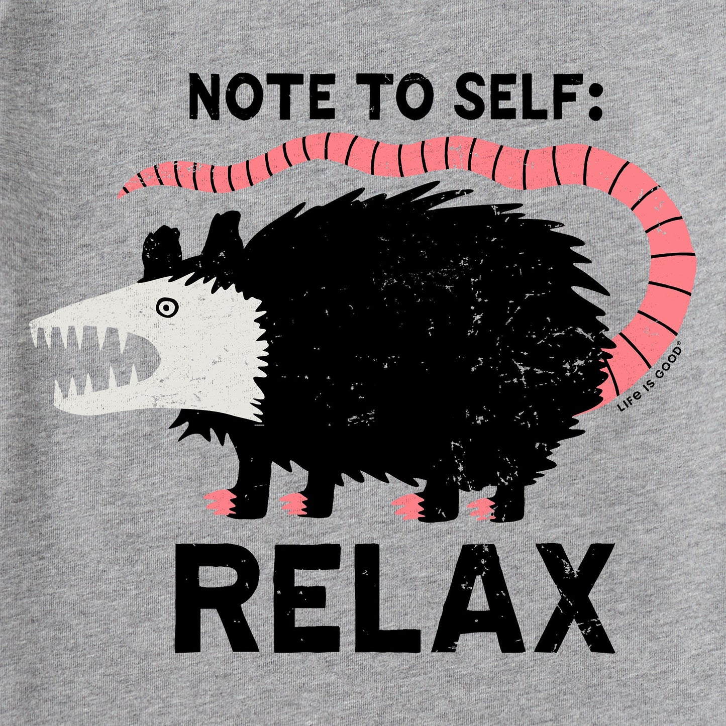 Kids Note to Self: Relax Short Sleeve Crusher Tee