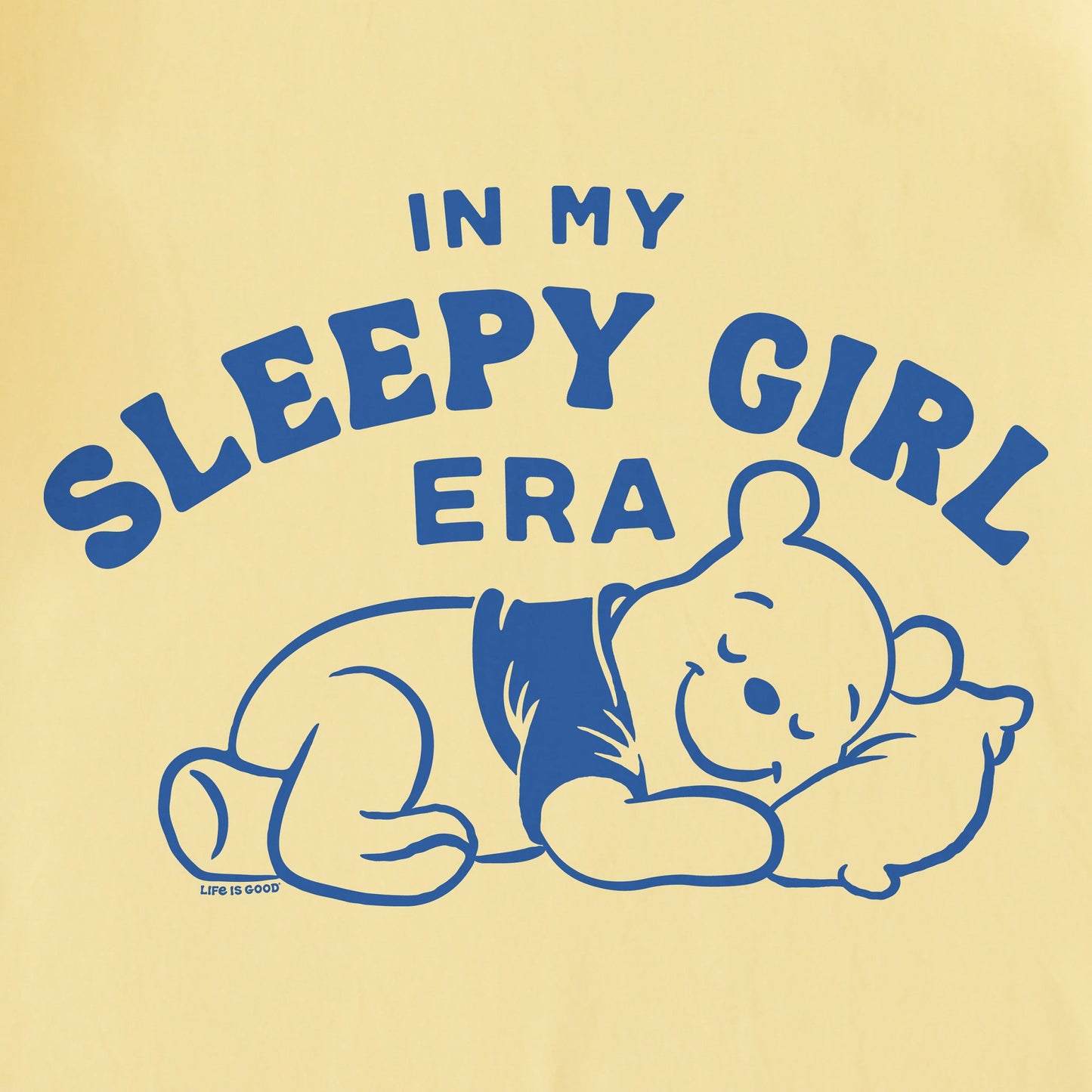 Kids In My Sleepy Girl Era Short Sleeve Crusher Tee