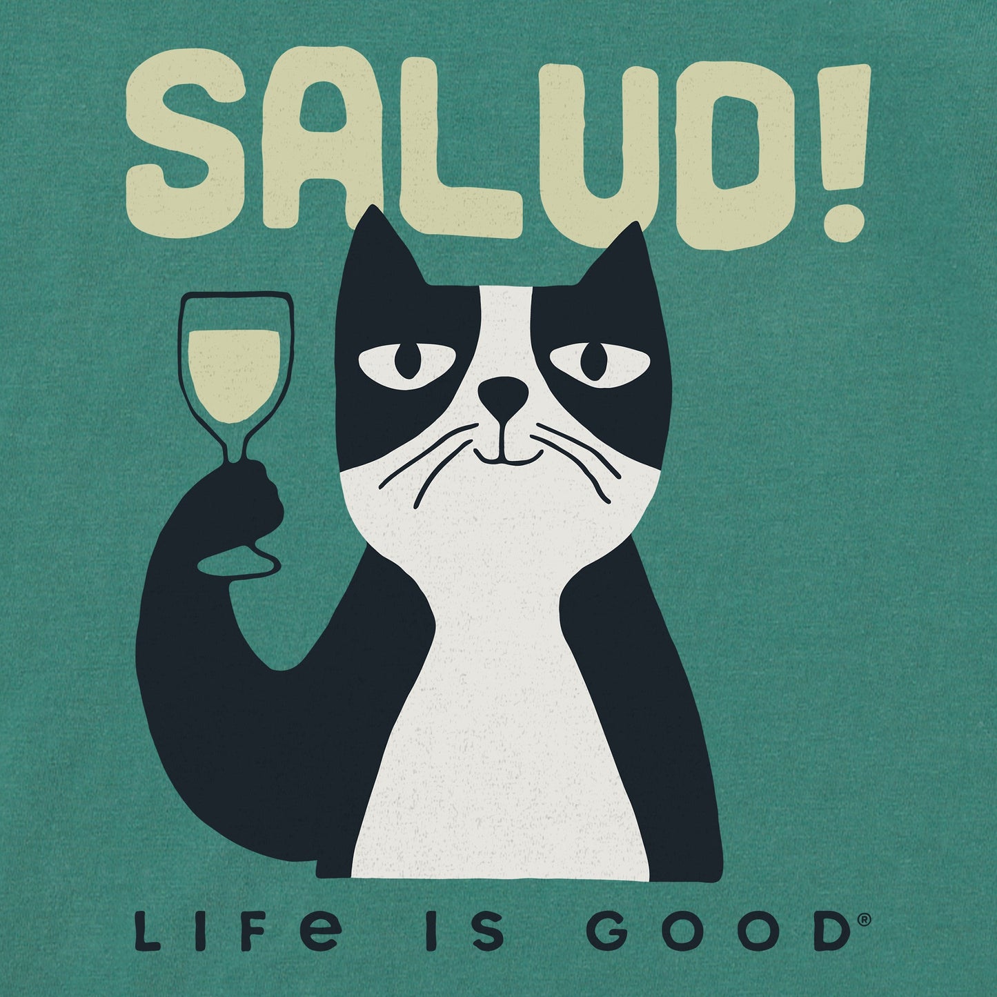 Women's Salud Cat Short Sleeve Crusher Tee