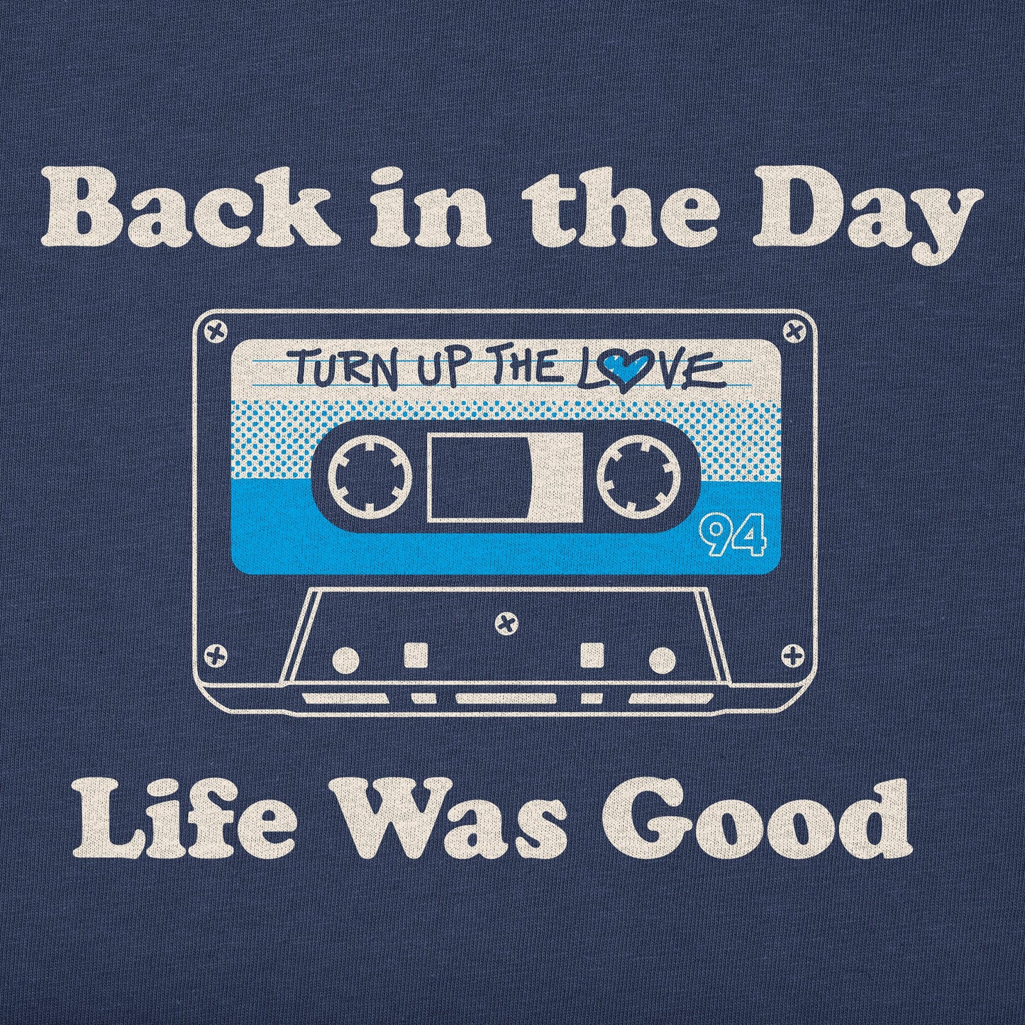 Women's Back in the Day Cassette Short Sleeve Tee
