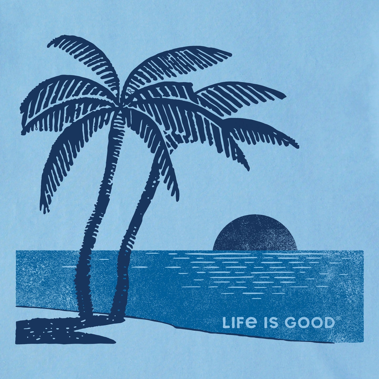 Men's Sunset Two Palms Short Sleeve Tee