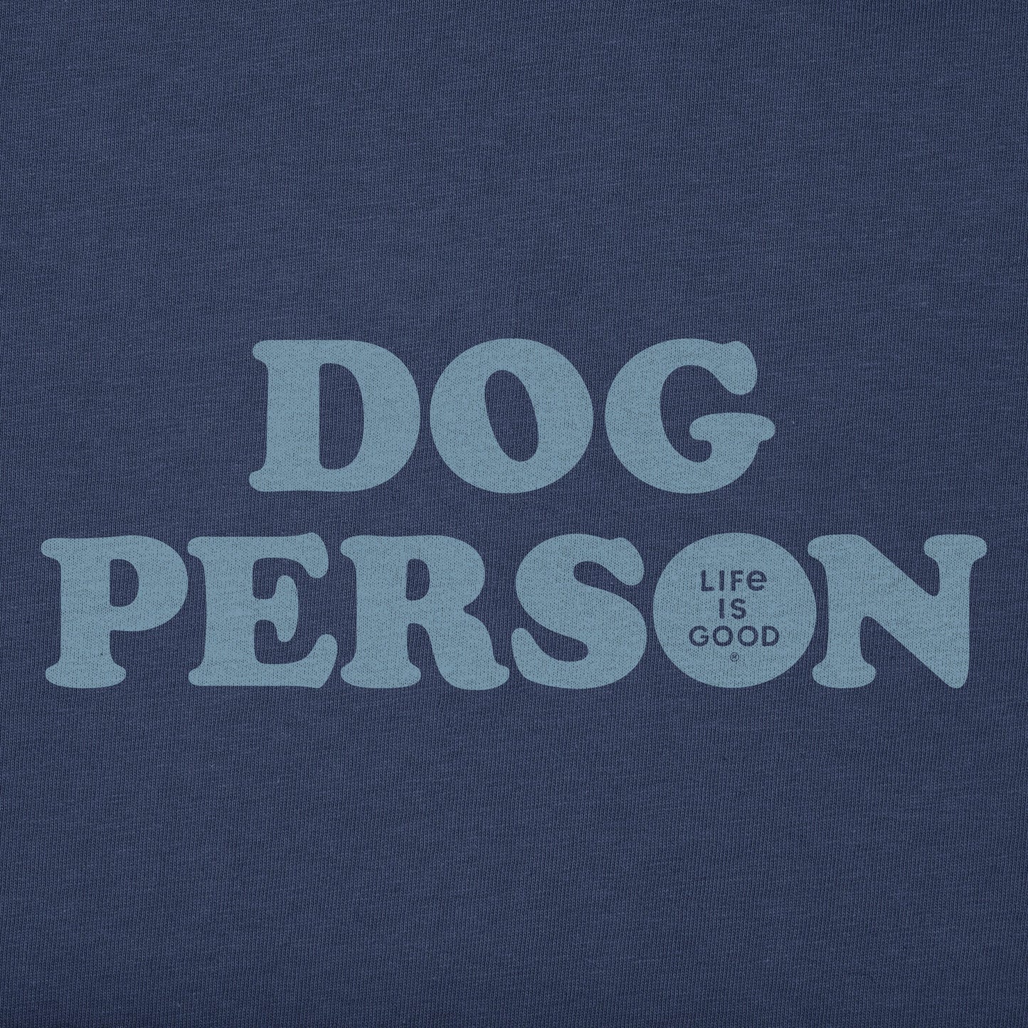 Men's Dog Person Text Short Sleeve Tee