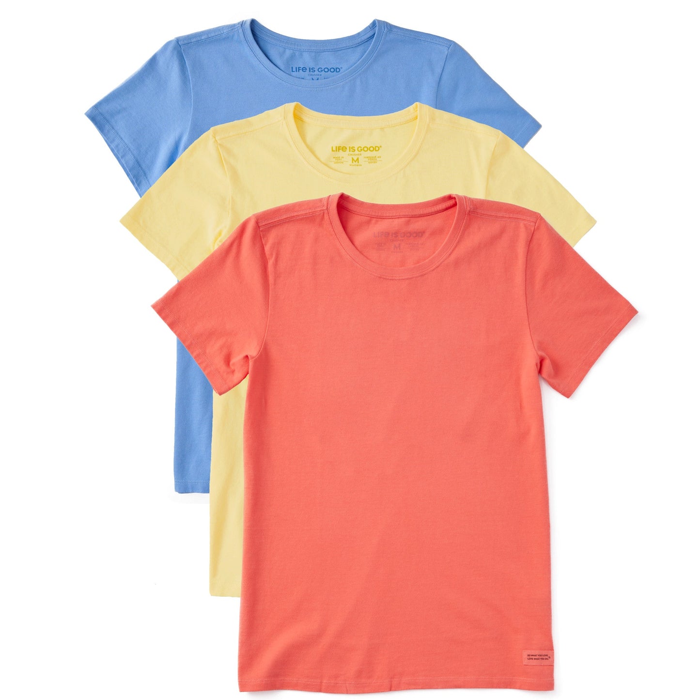 Women's Solid 3- Pack Crusher Crew- Multi 4