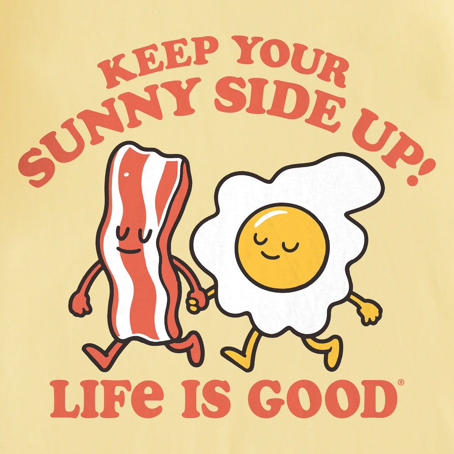 Men's Keep Your Sunny Side Up friends Short Sleeve Tee
